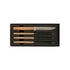Hazaki Steak Knives 4 pc Kit - Olive Wood