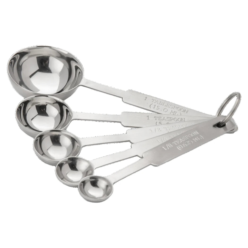 Stainless Steel Measuring Spoons (5pc set)