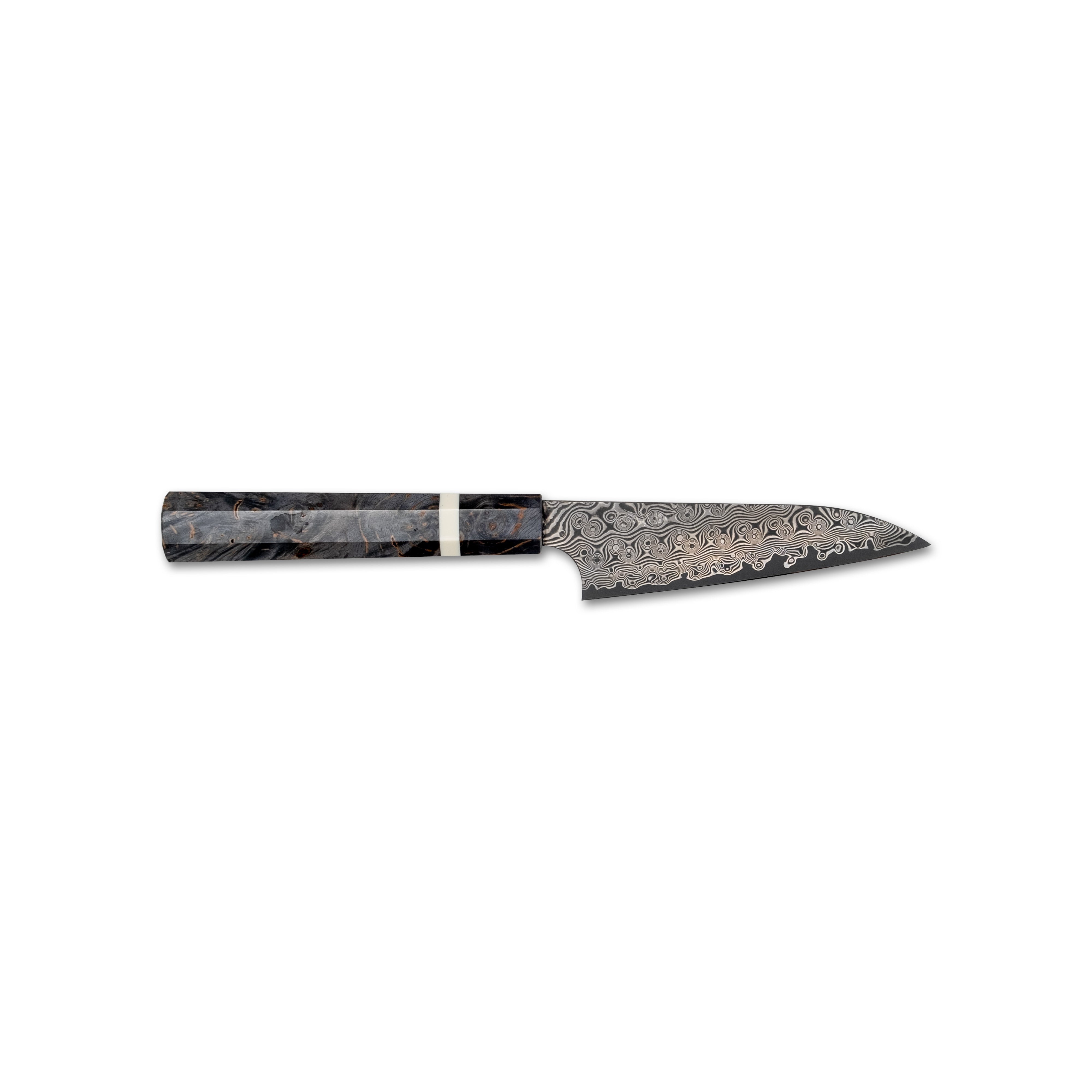 Nigara Hamono Damascus Anmon Petty 115 mm