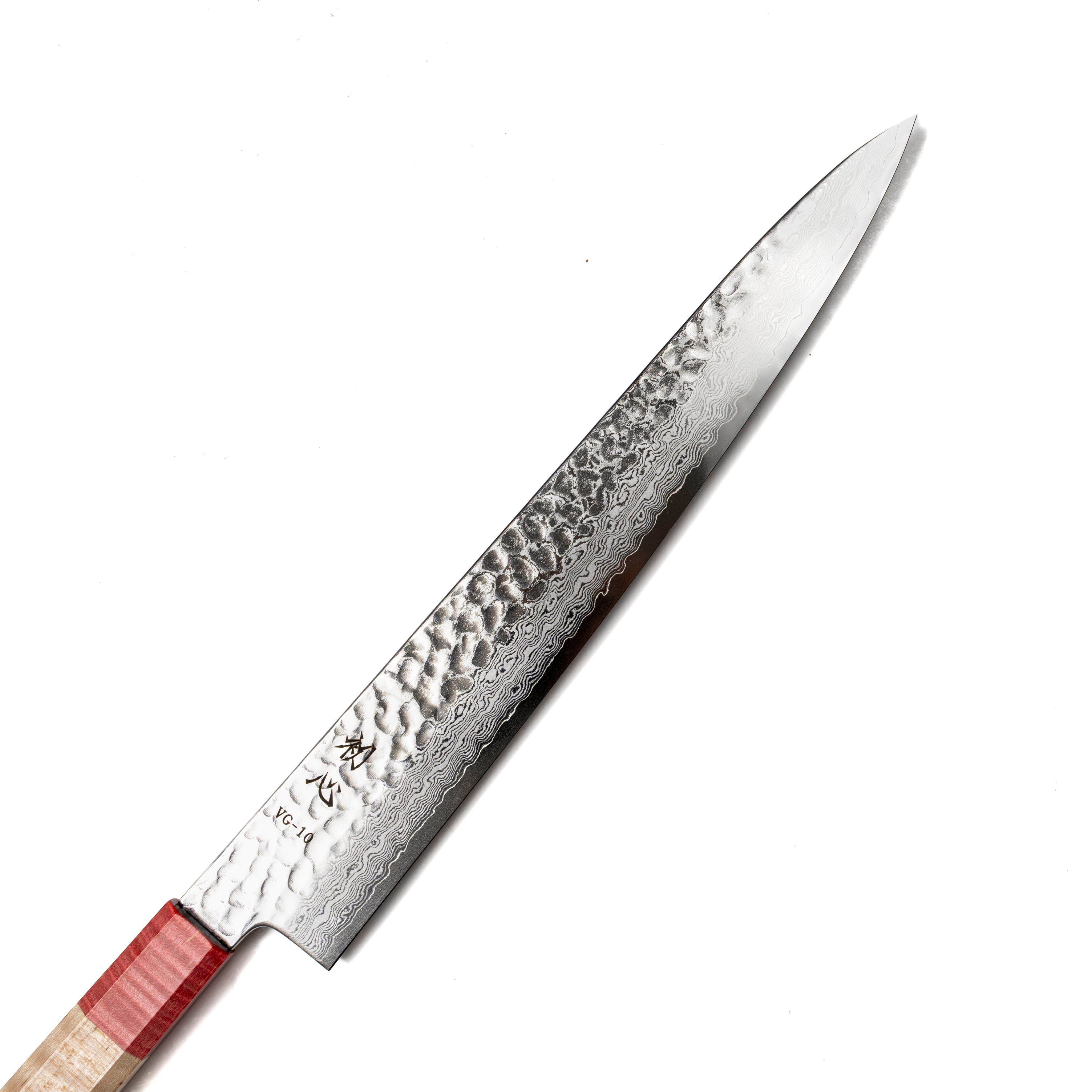 Hatsukokoro Hayabusa Damascus Sujihiki 270 mm