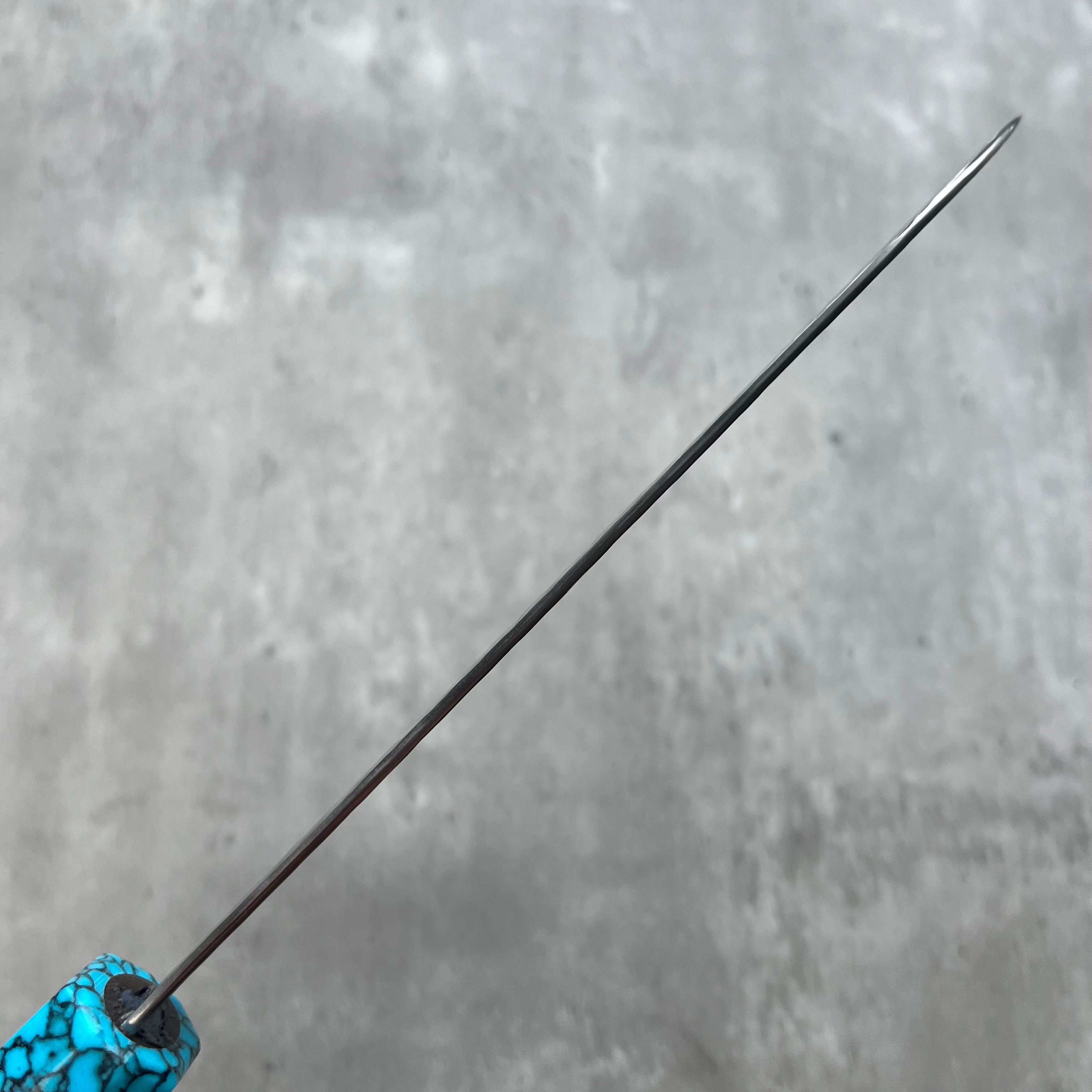 Yu Kurosaki Kokusen Ei Santoku 170 mm (turquoise handle)