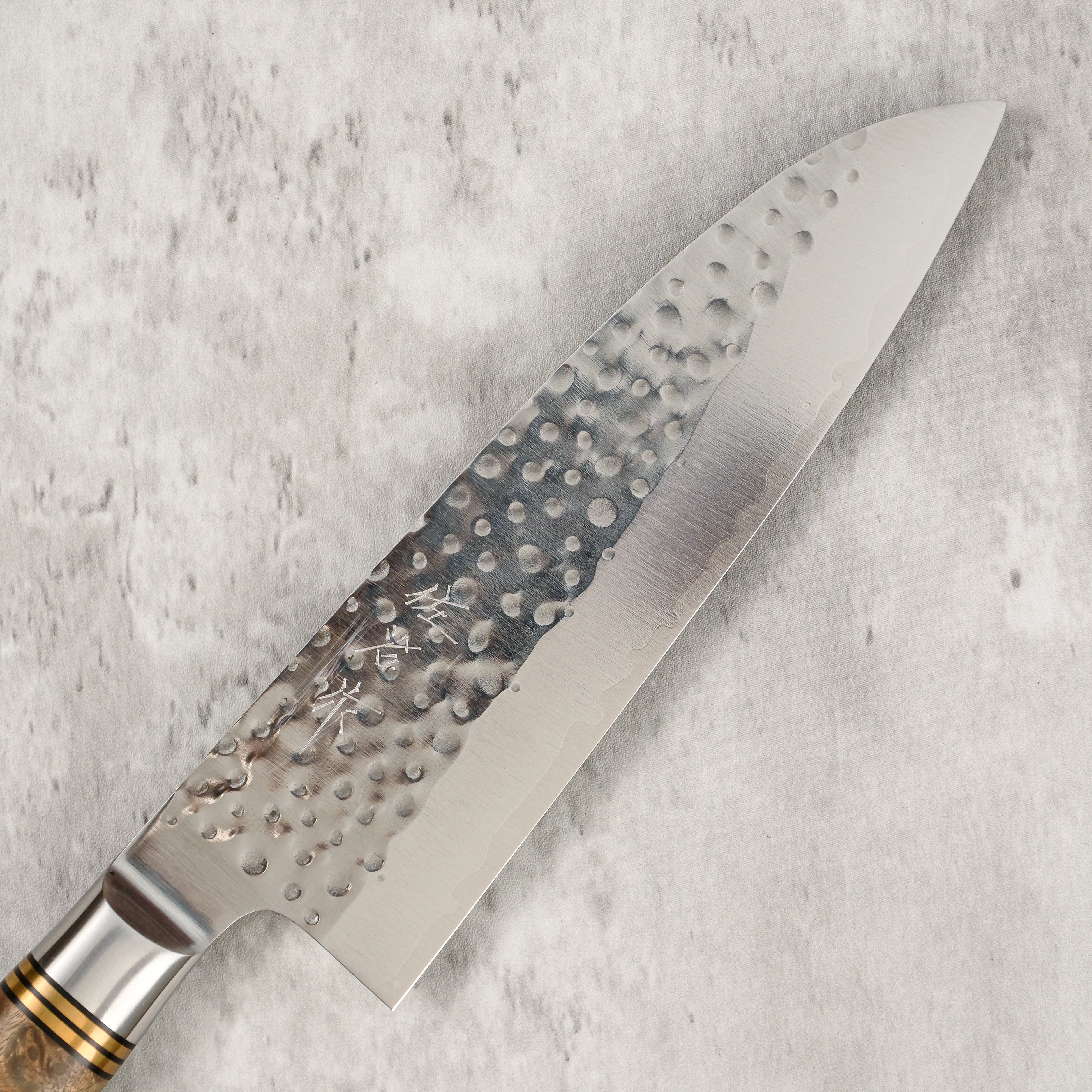 Takeshi Saji R2 Tsuchime Santoku 180 mm