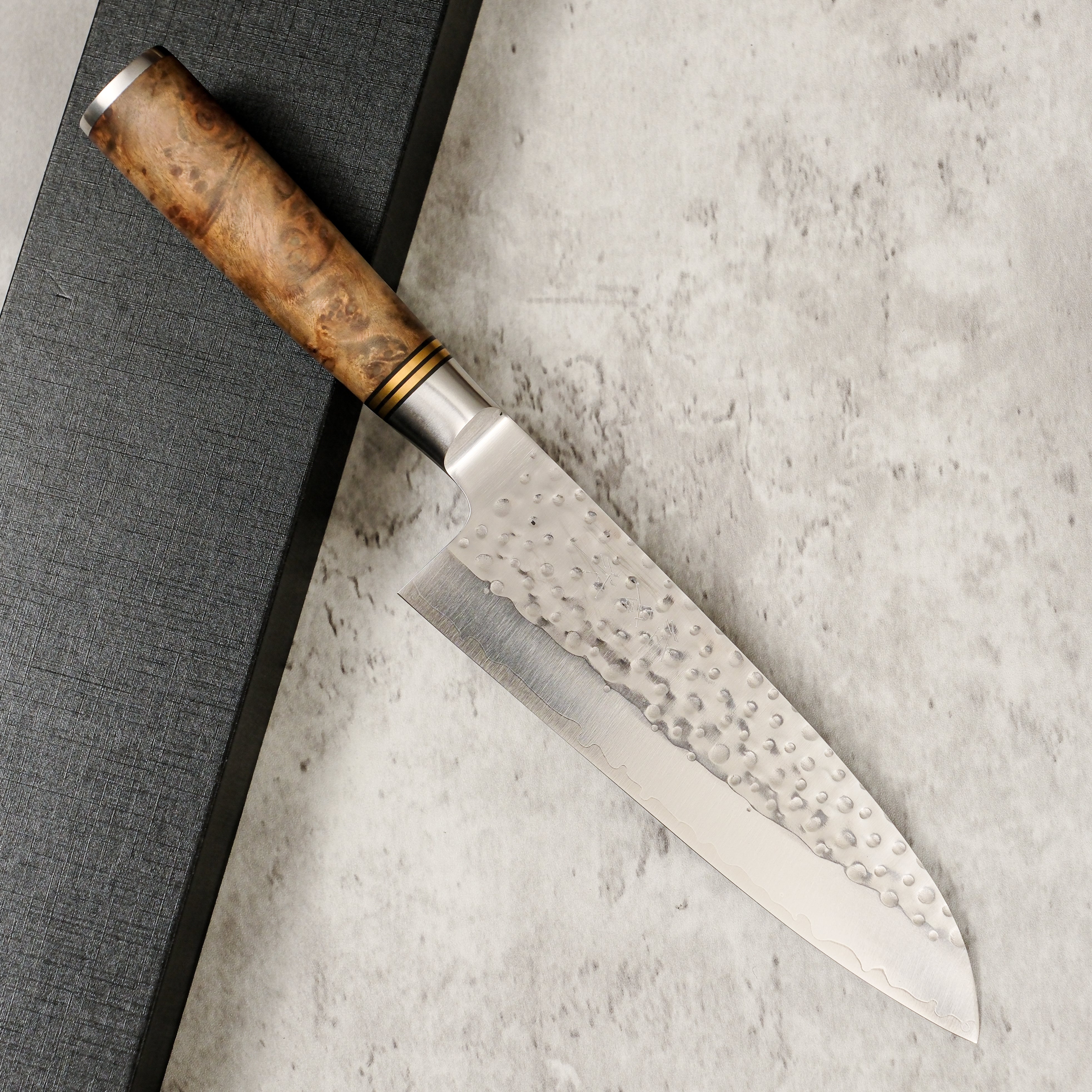 Takeshi Saji R2 Tsuchime Santoku 180 mm