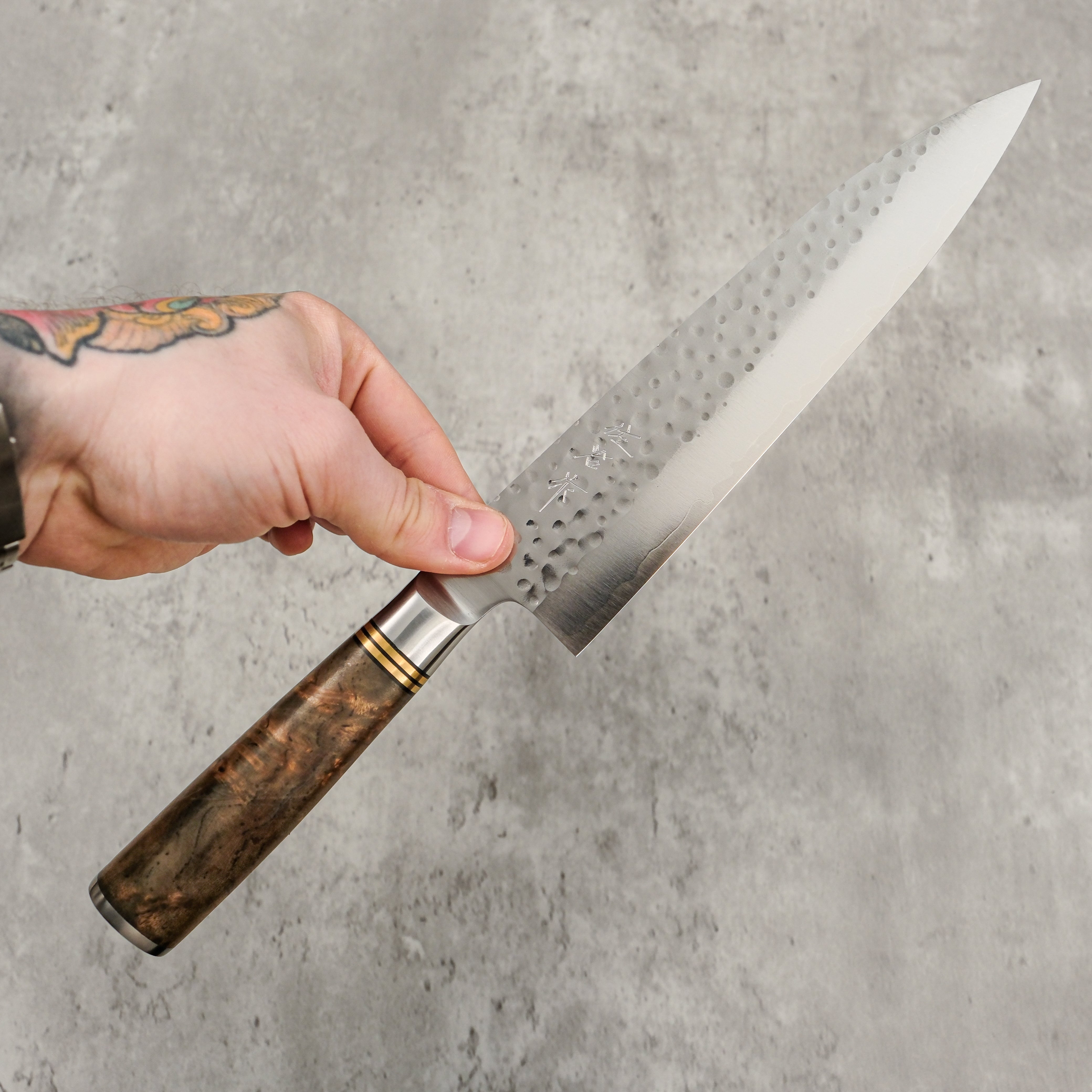Takeshi Saji R2 Tsuchime Gyuto 210 mm