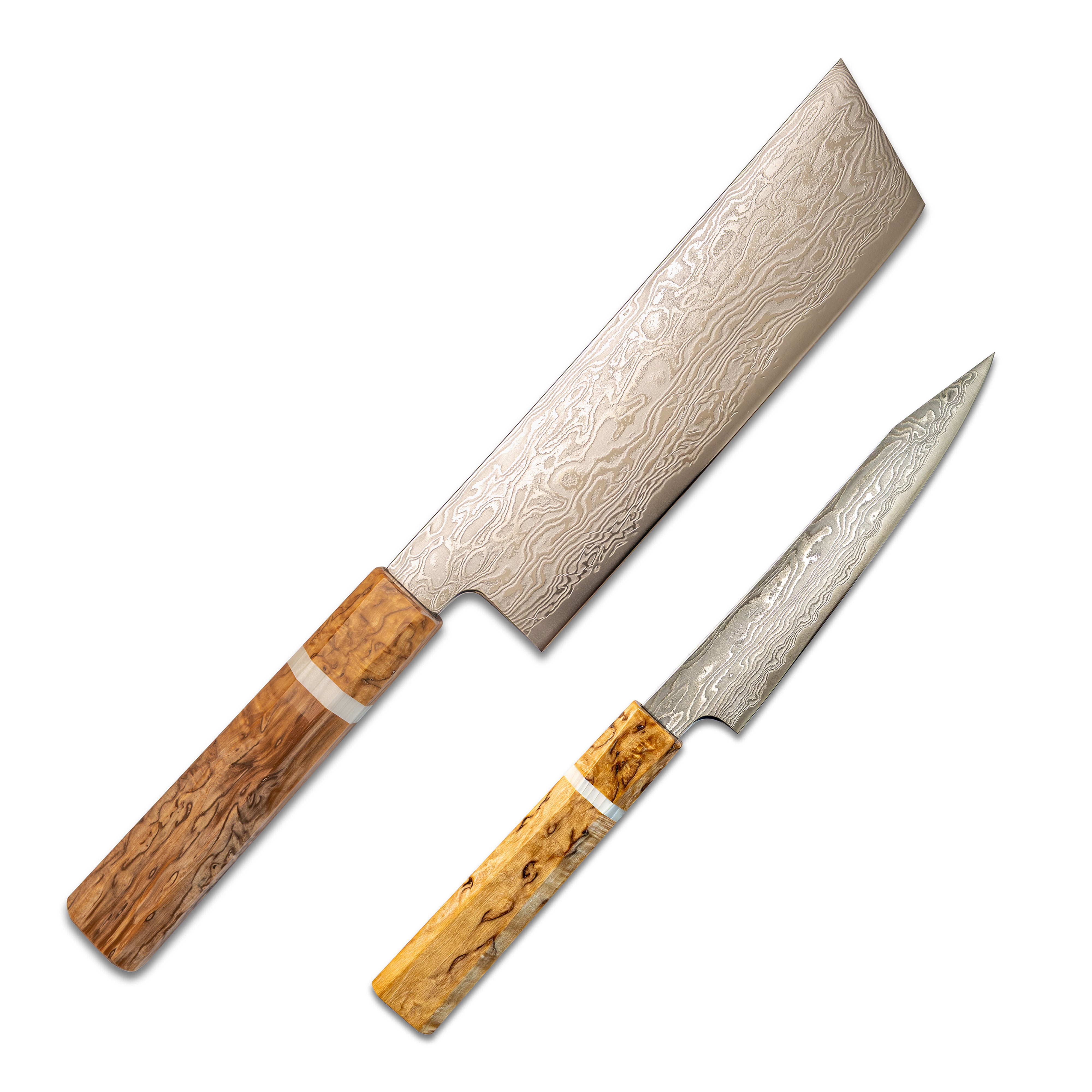 Ryusen Hamono Fukaku-Ryu Nakiri + Petty Combo