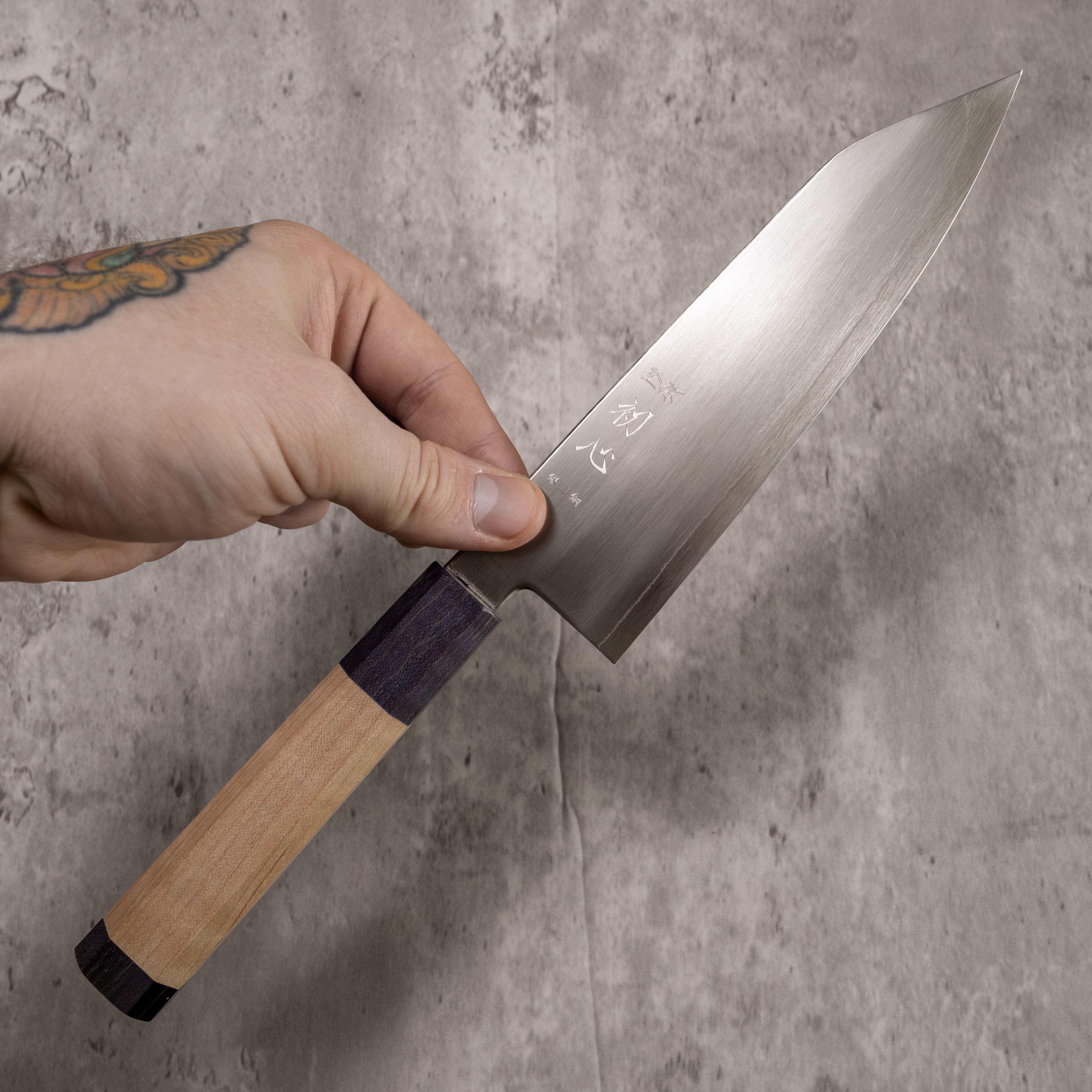 Hatsukokoro Ginsou Bunka 170 mm (Blue Maple)