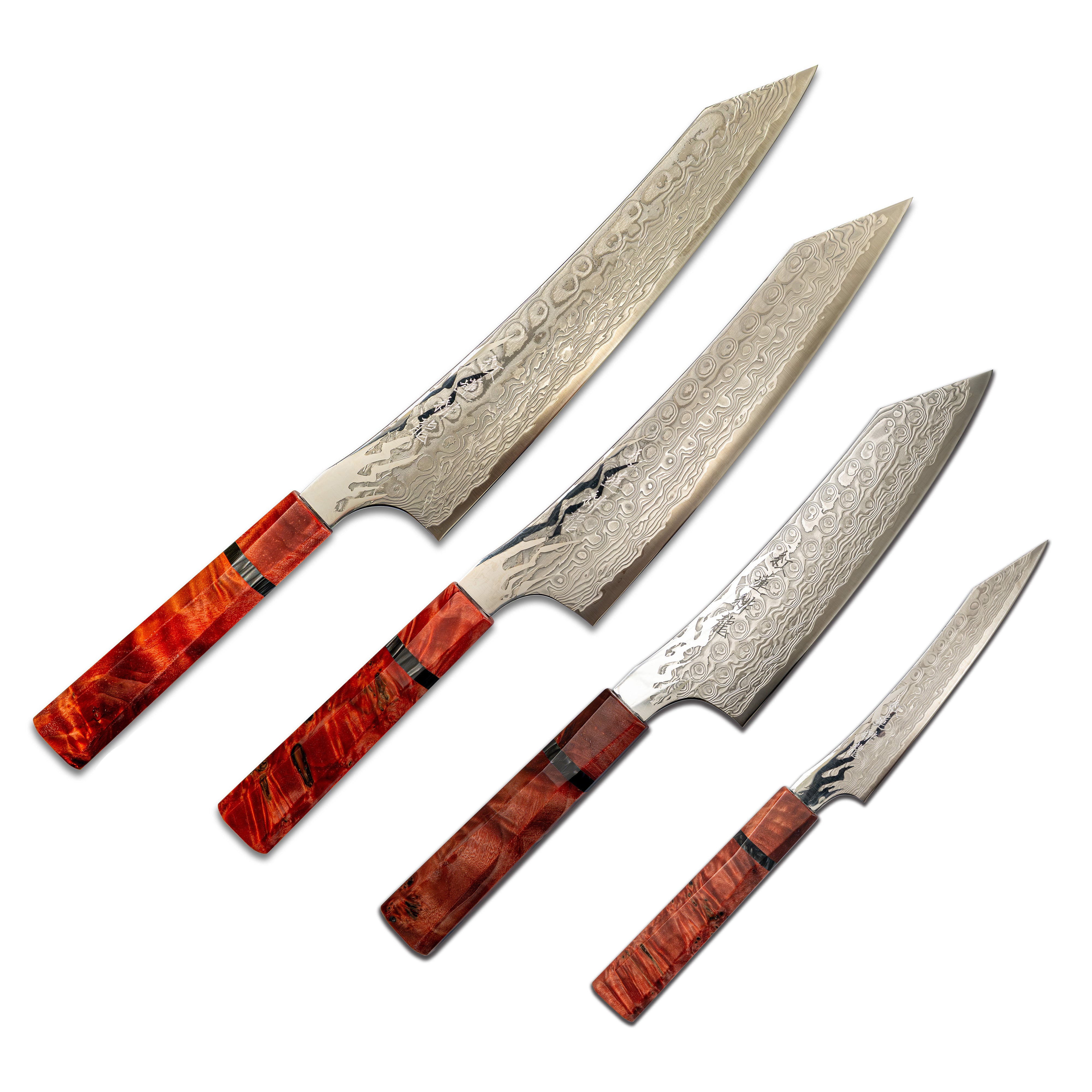 Ryusen Hamono Gurenhiryu 4 Piece Kit