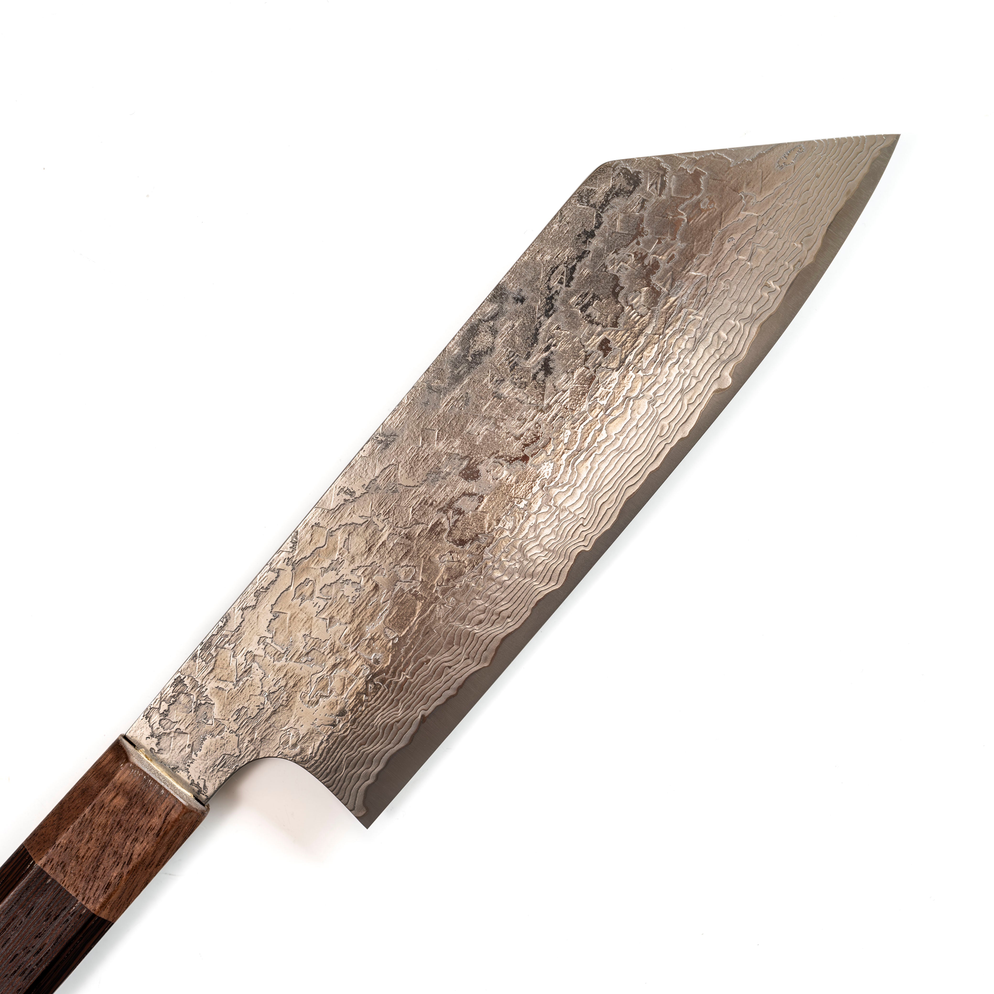 Kenshiro Hatono R2 Damascus Bunka 175 mm