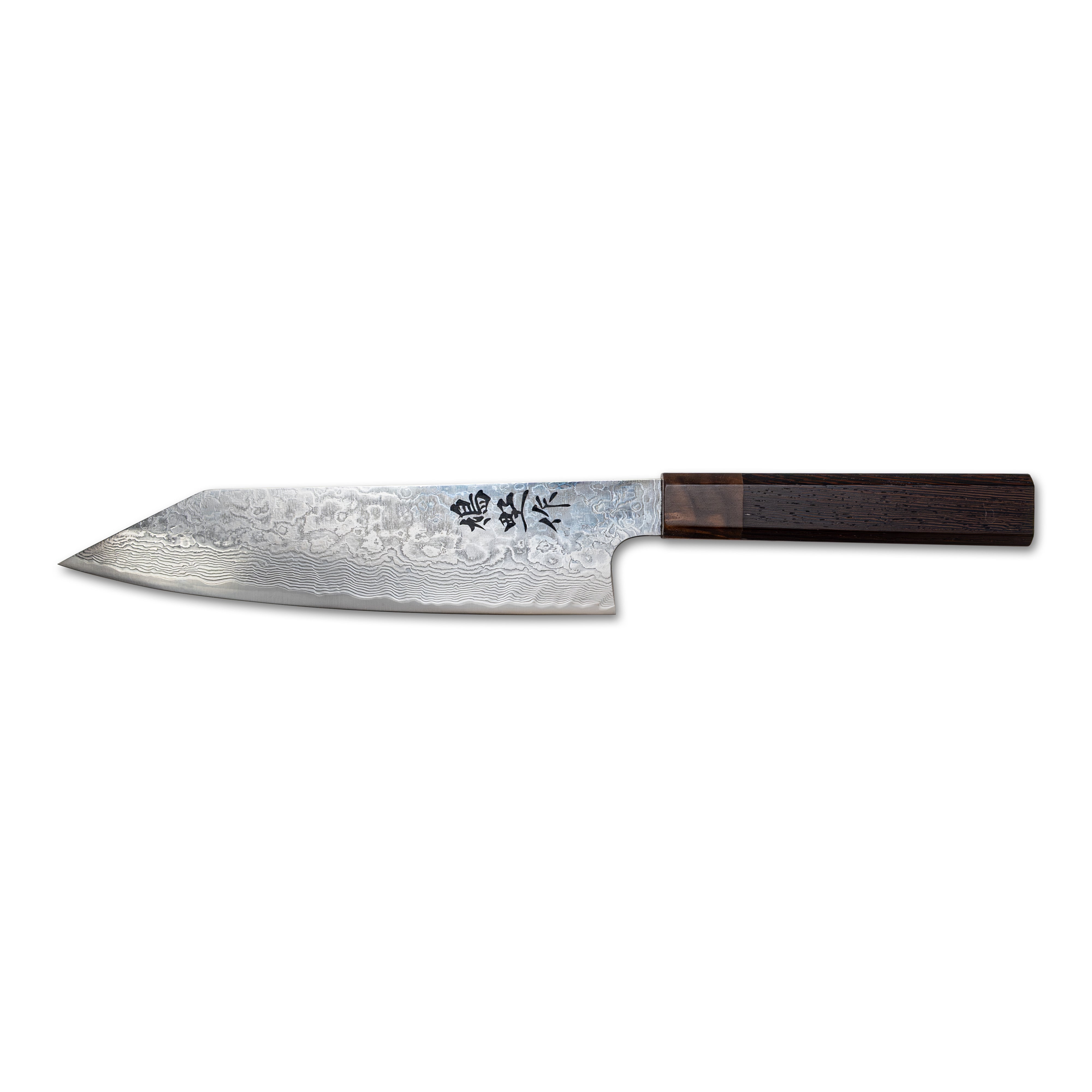 Kenshiro Hatono R2 Damascus Gyuto 210 mm