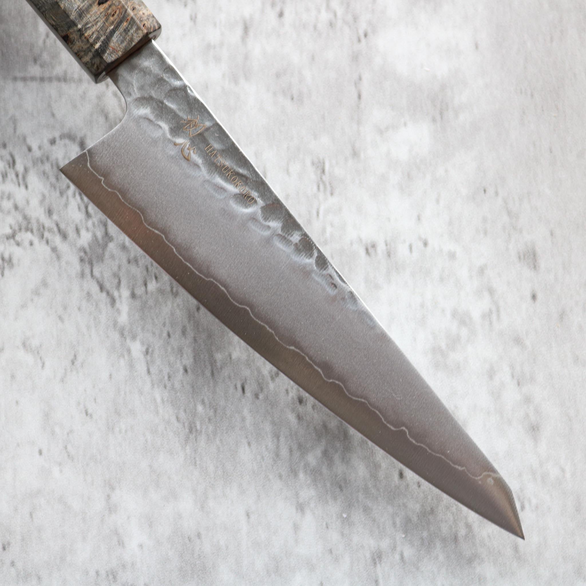 Hatsukokoro Tsuchime Ginsan Honesuki 150mm (Birchwood)