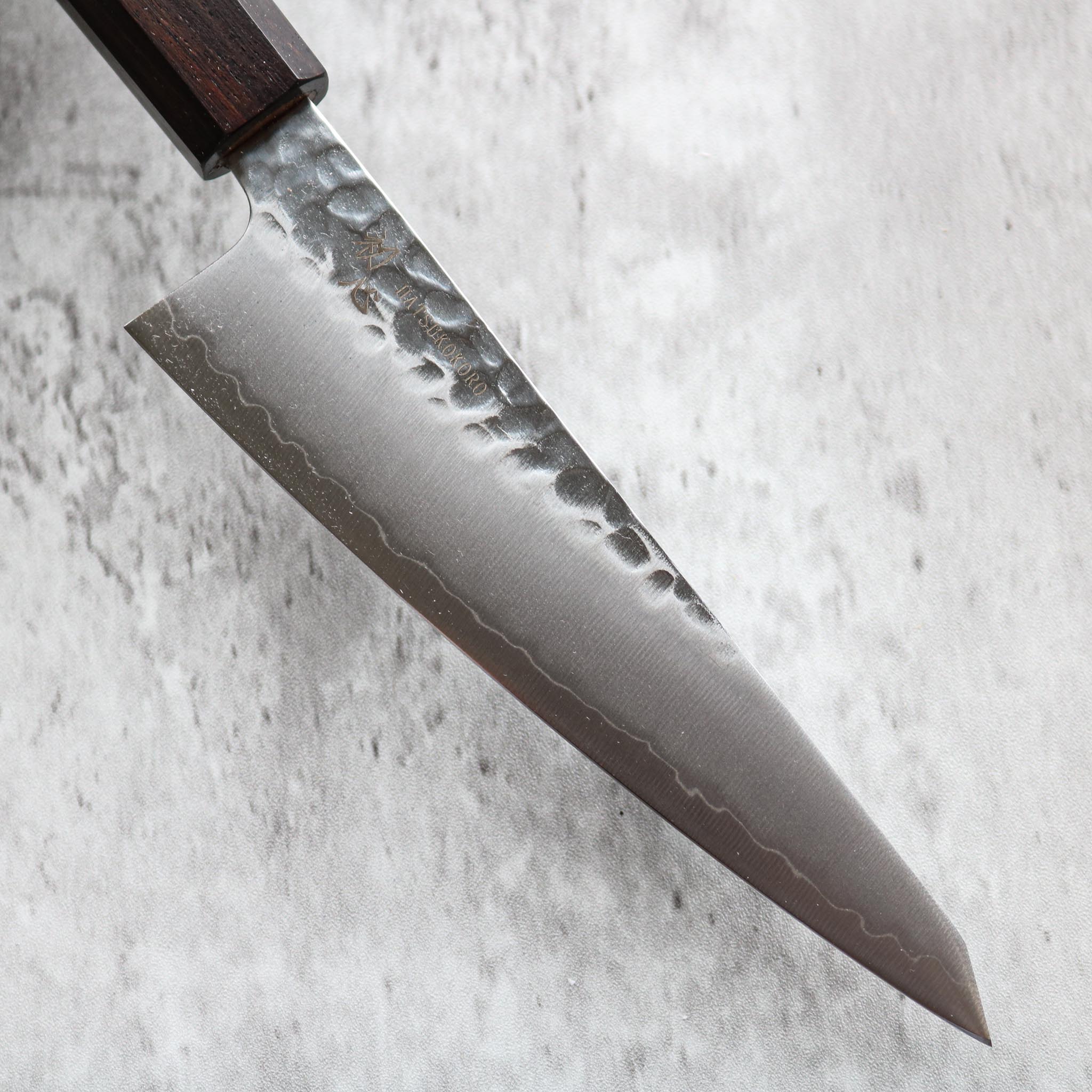 Hatsukokoro Tsuchime Ginsan Honesuki 150mm (Ebony)