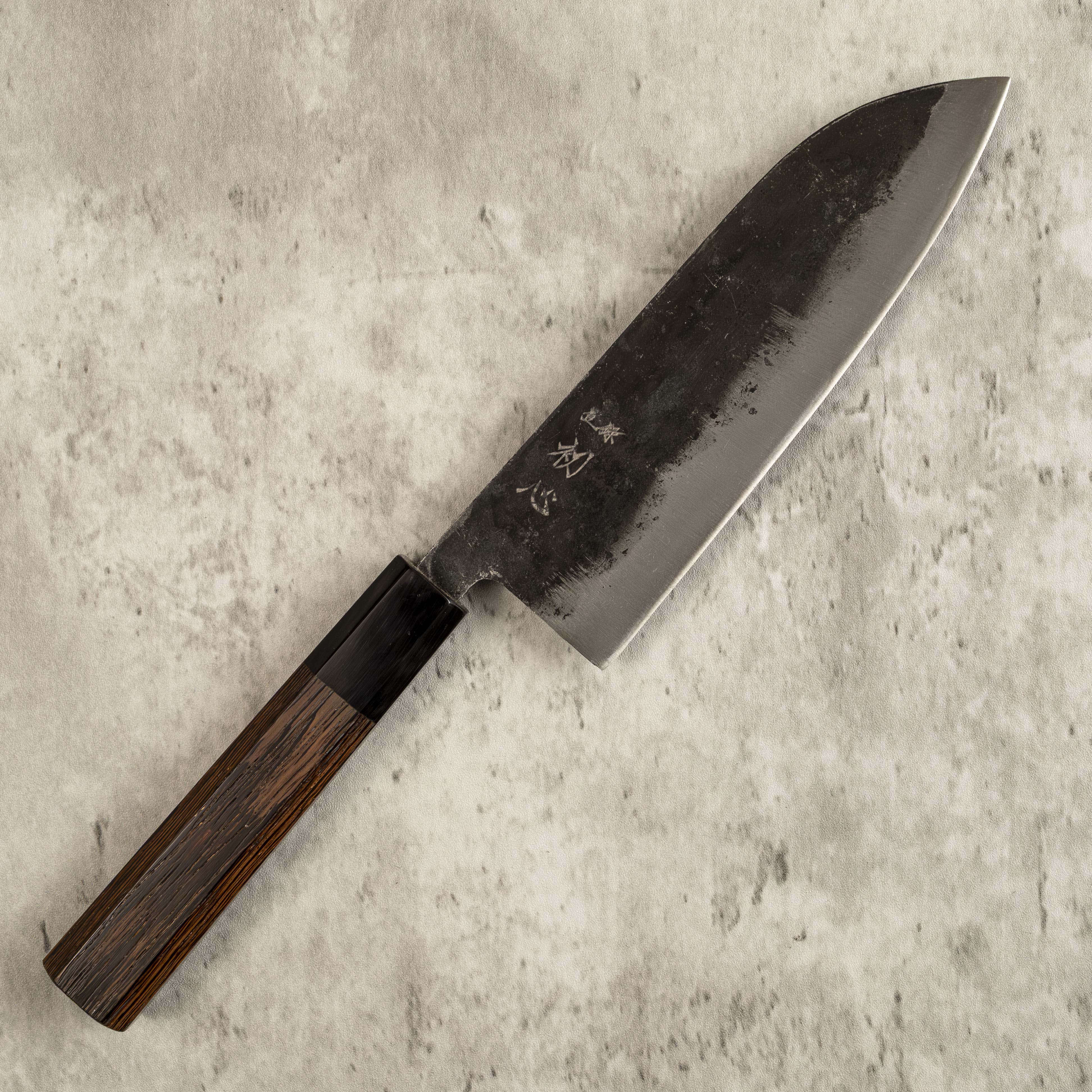 Hatsukokoro Kurogane Santoku 165 mm