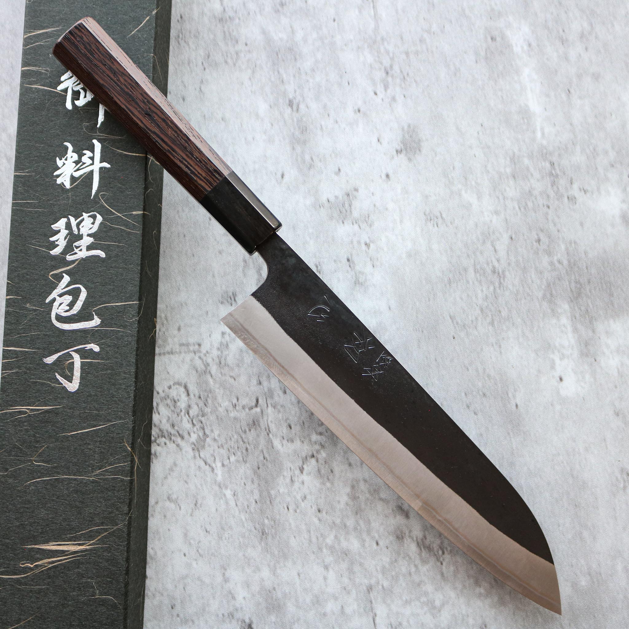 Hatsukokoro Kurokaze Gyuto 215 mm