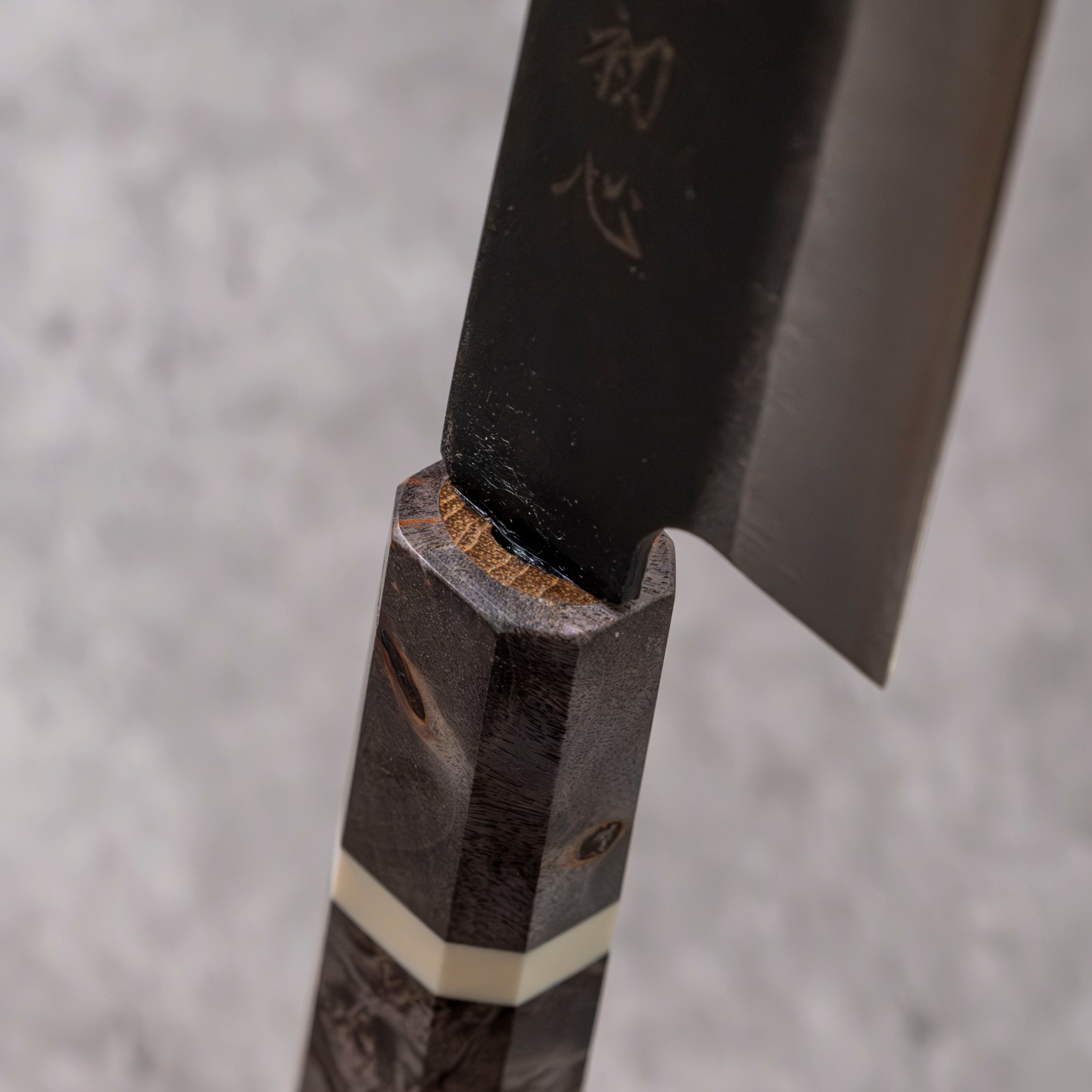 Hatsukokoro Kurouchi Santoku 165 mm (Stabilized Birch)