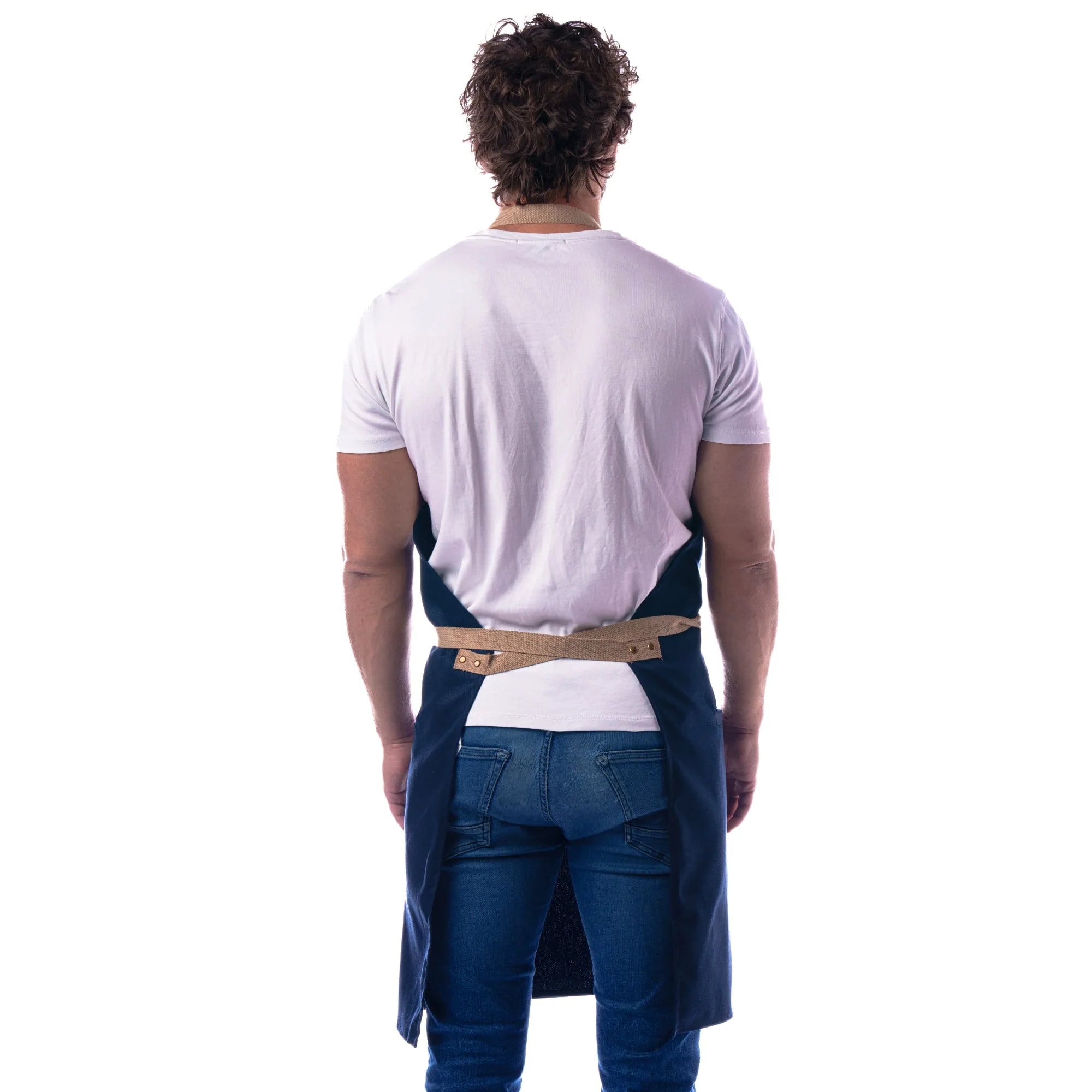 Medium Rare Apron - Heaven - Navy