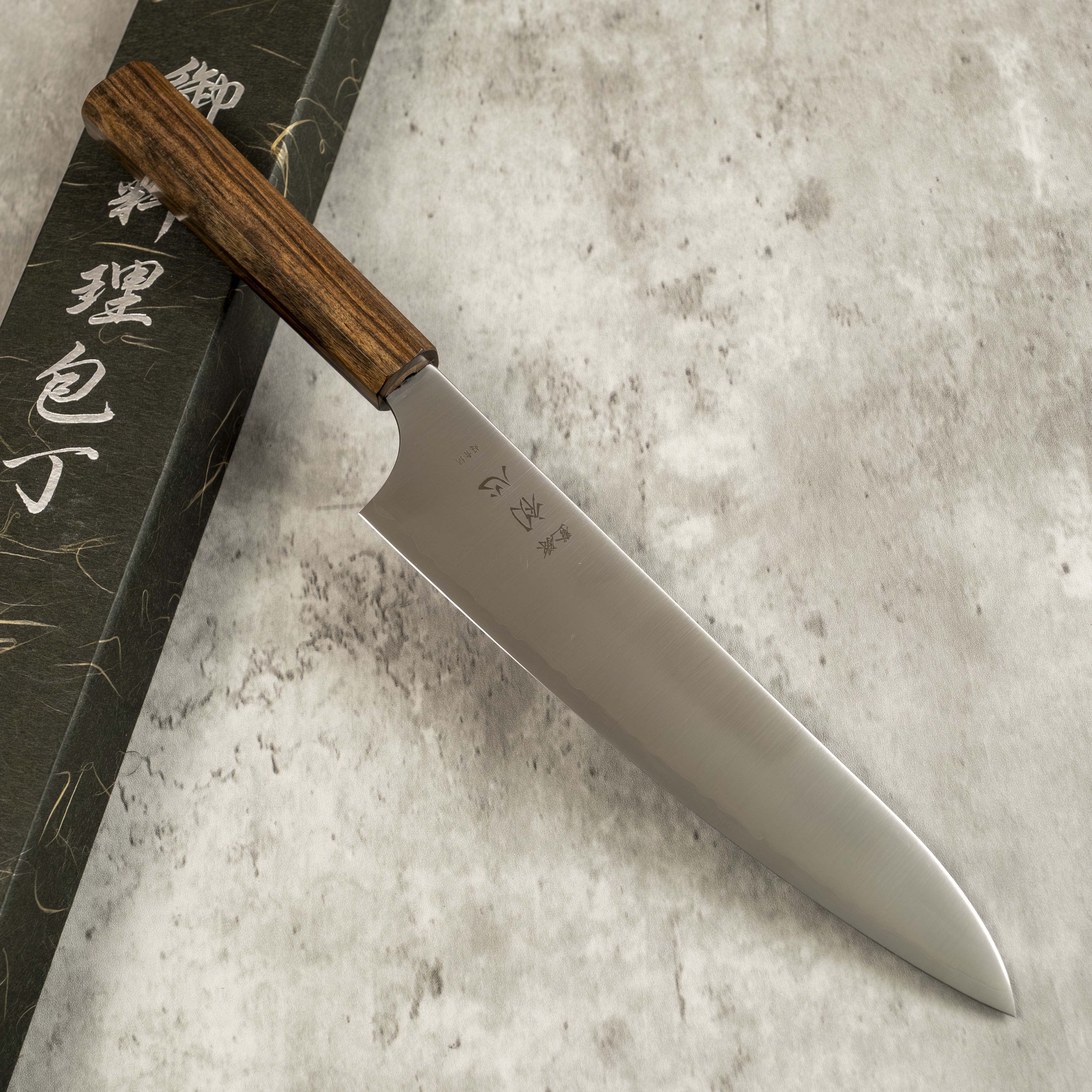 Hatsukokoro Hayabusa AO Migaki Gyuto 210 mm