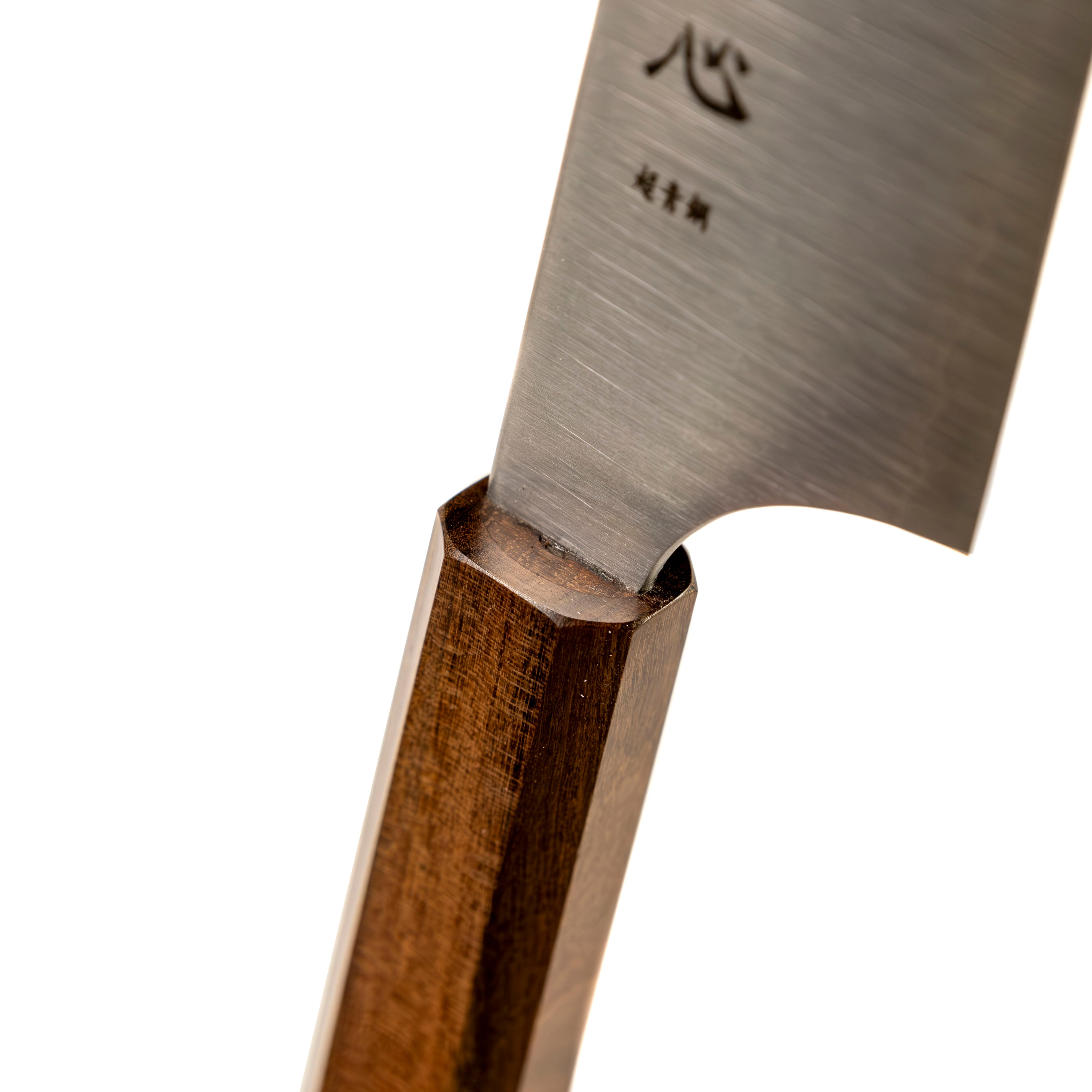 Hatsukokoro Hayabusa AO Migaki Santoku 180 mm