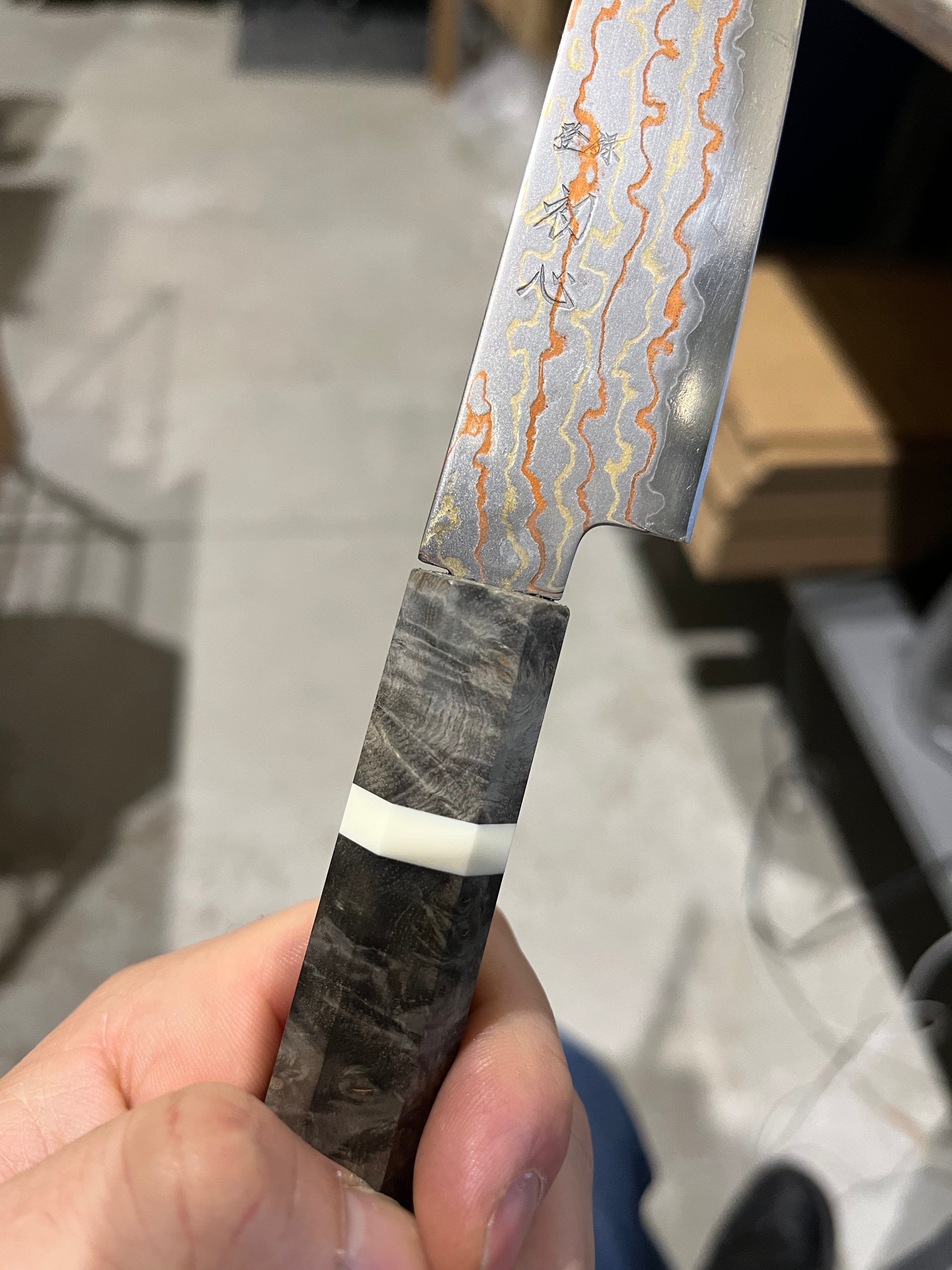 Hatsukokoro Hayabusa Rainbow Petty 150 mm