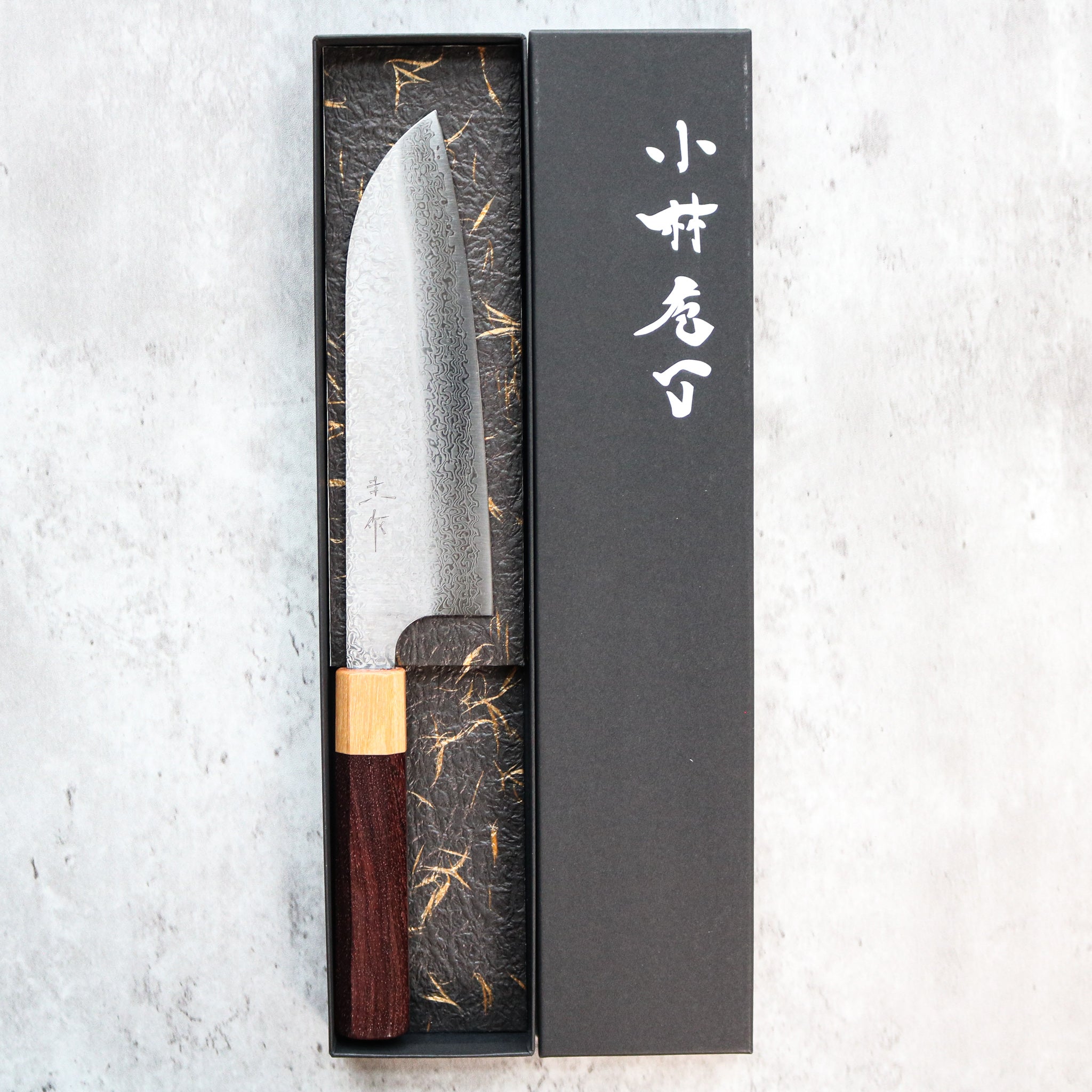Kei Kobayashi Damascus Santoku 165 mm