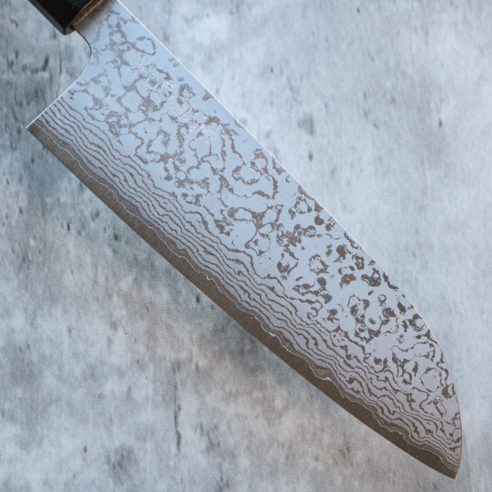 Makoto Kurosaki Damascus Santoku 165 mm