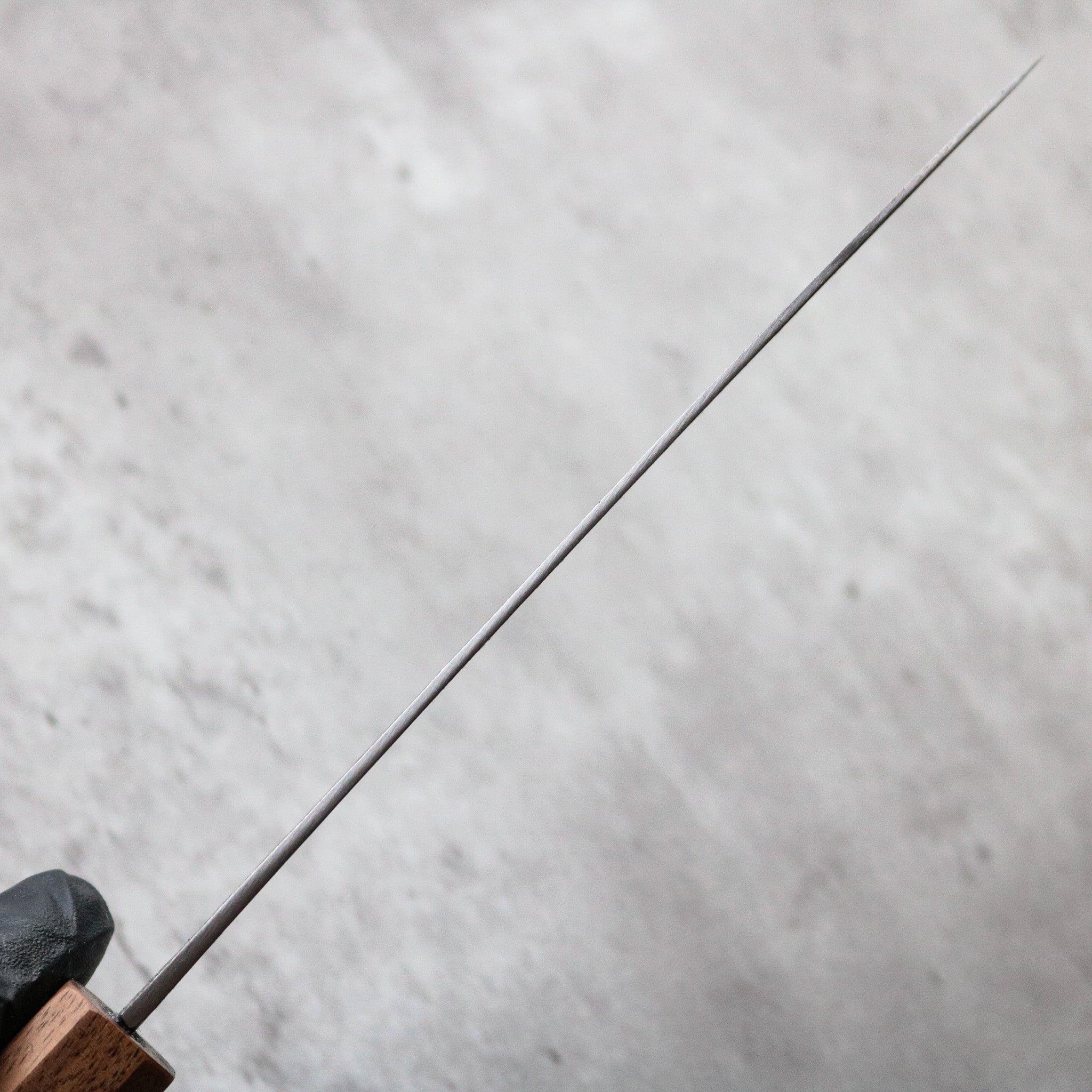 Shigeki Tanaka Kurouchi Damascus Santoku 165 mm