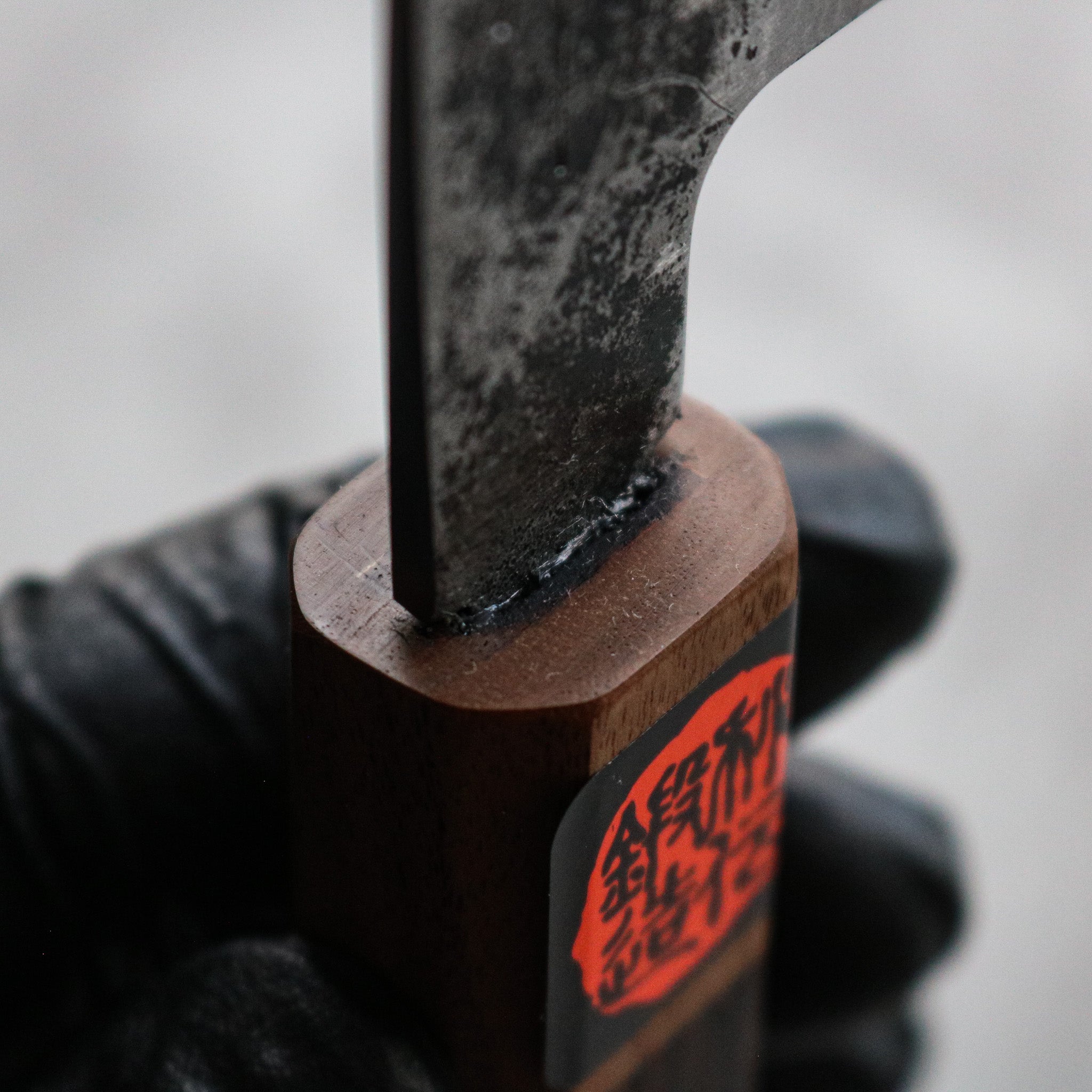 Shigeki Tanaka Kurouchi Damascus Santoku 165 mm