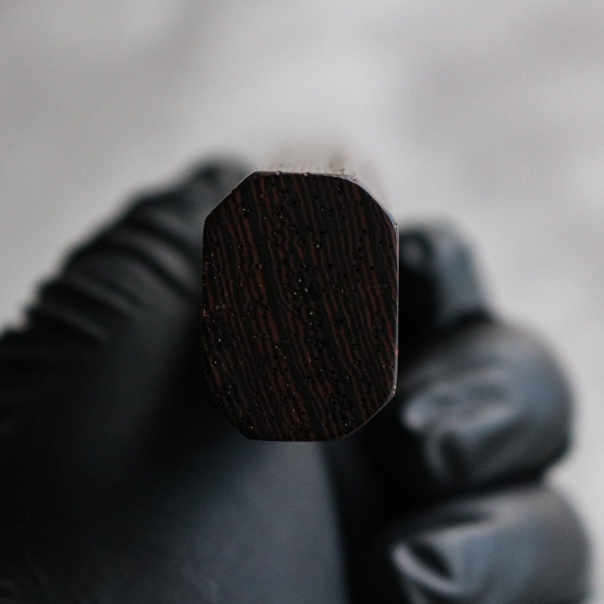 Shigeki Tanaka Kurouchi Damascus Santoku 165 mm