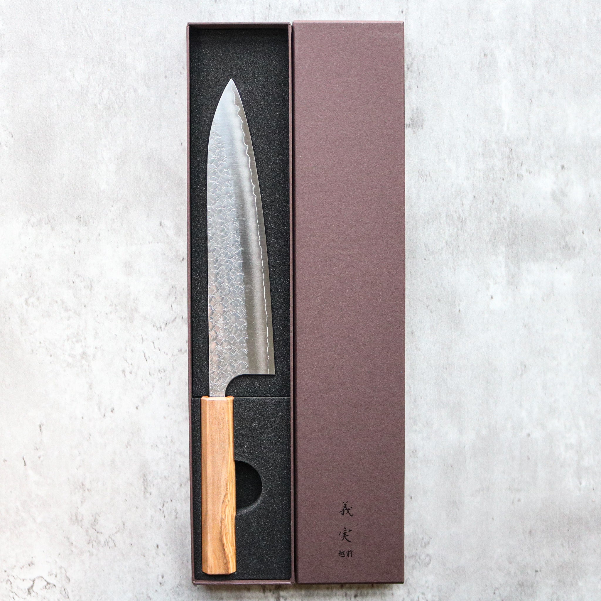 Yoshimi Kato Minamo Gyuto 210 mm
