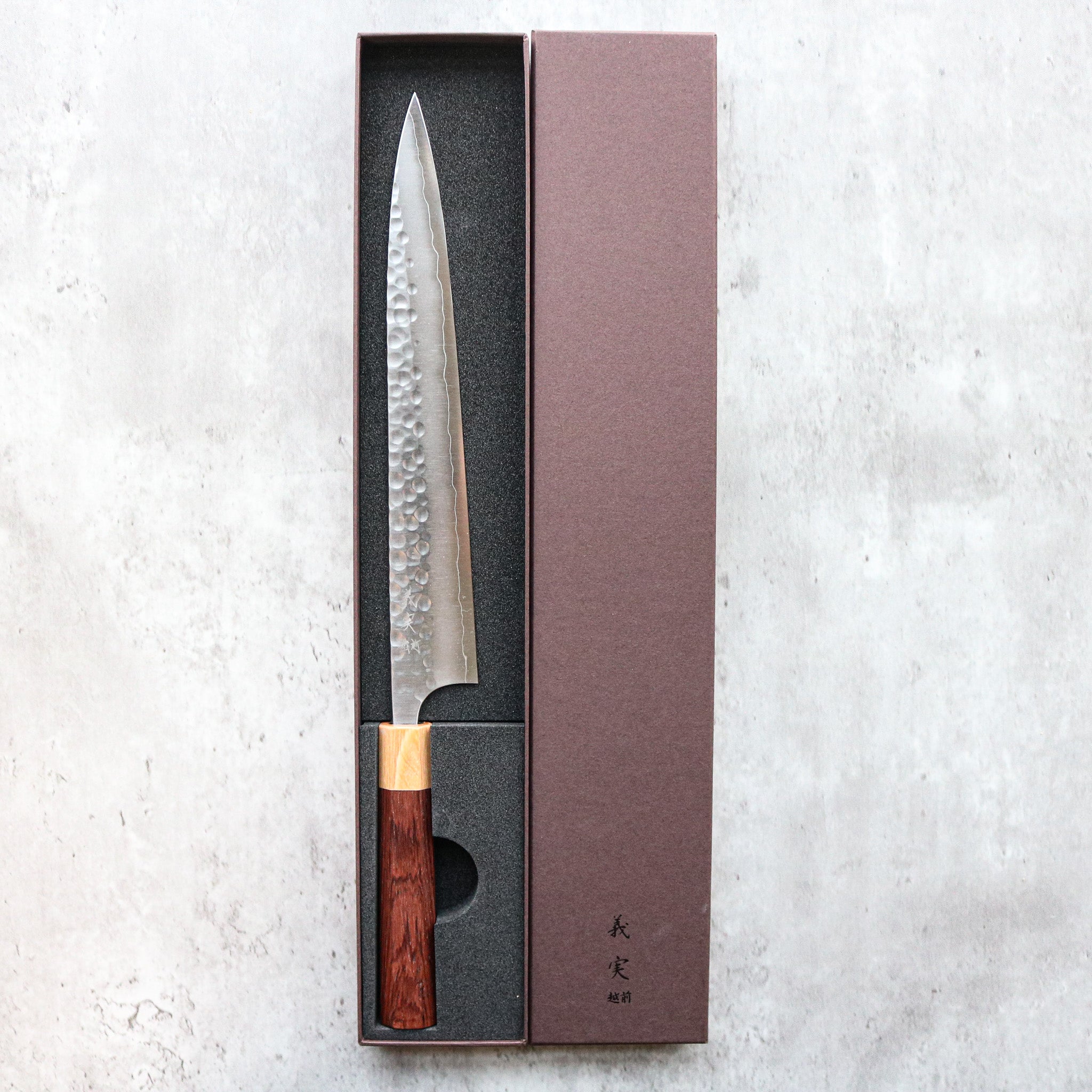 Yoshimi Kato Ginsan Sujihiki 270 mm