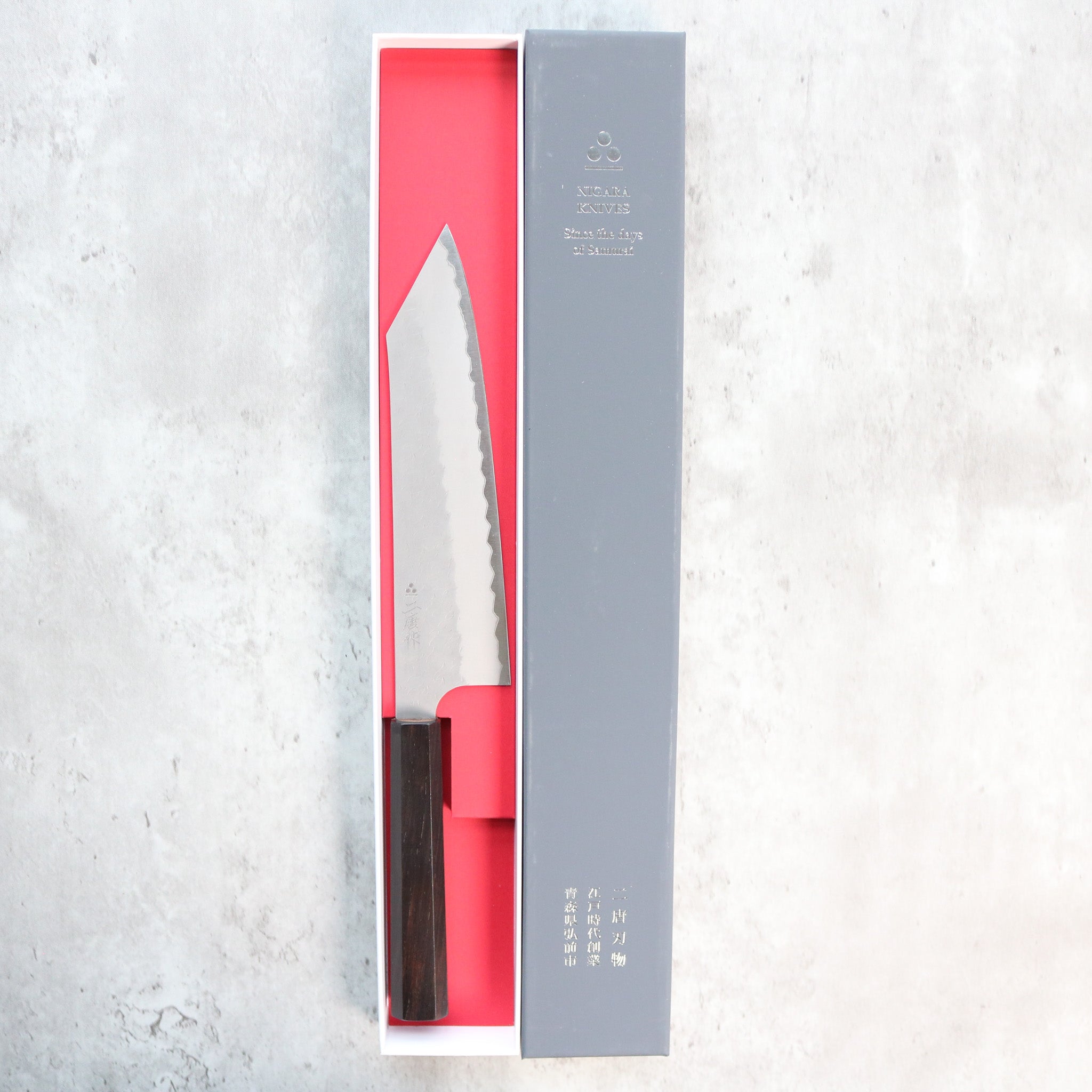 Nigara Hamono AS Migami Kiritsuke Gyuto 195 mm