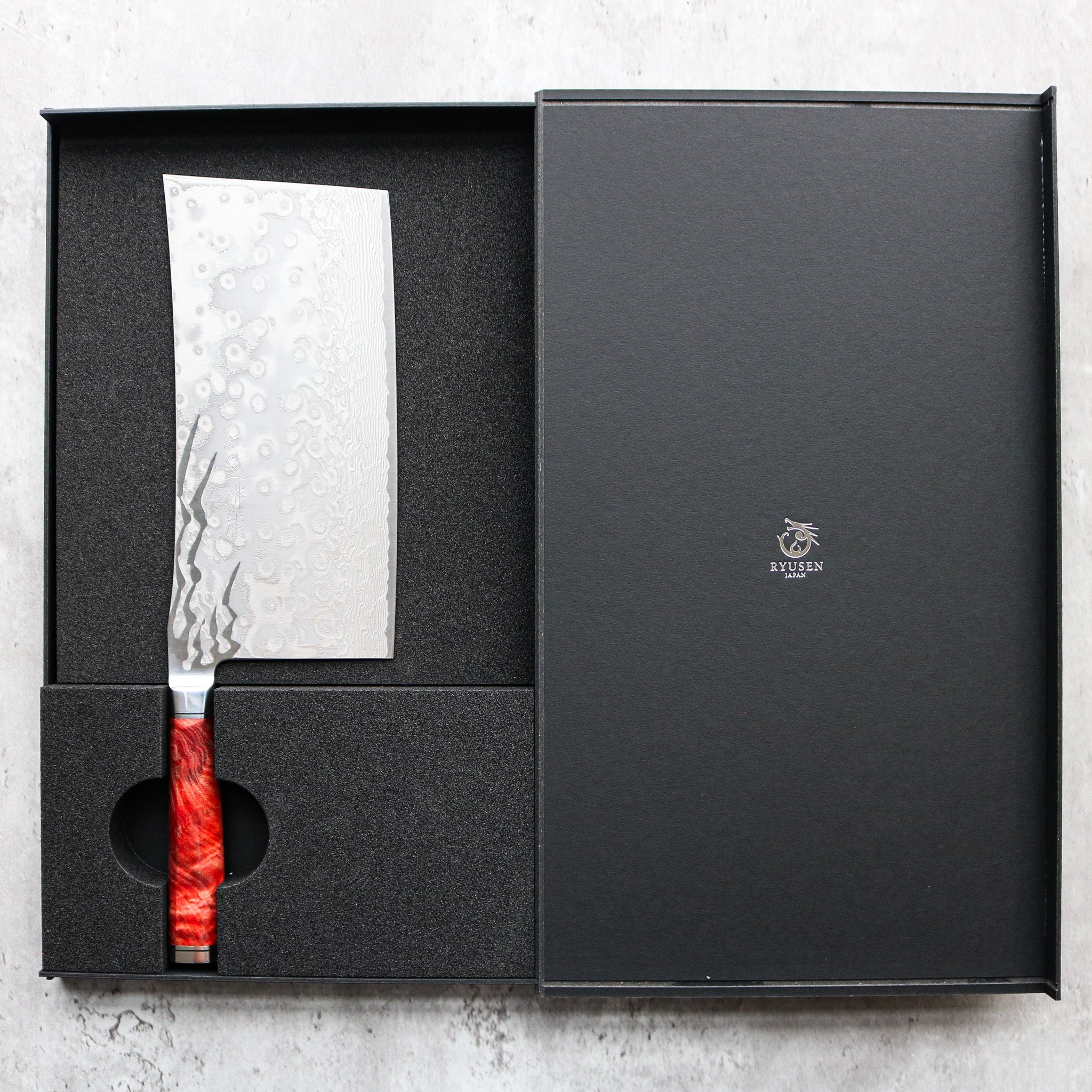 Ryusen Hamono Gurenhiryu Chinese Cleaver 220 mm