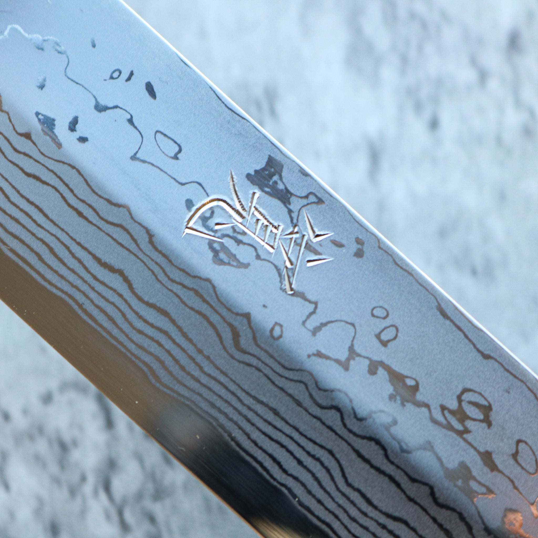 Yoshihiro Yauji B2 Damascus Yanagiba 330 mm
