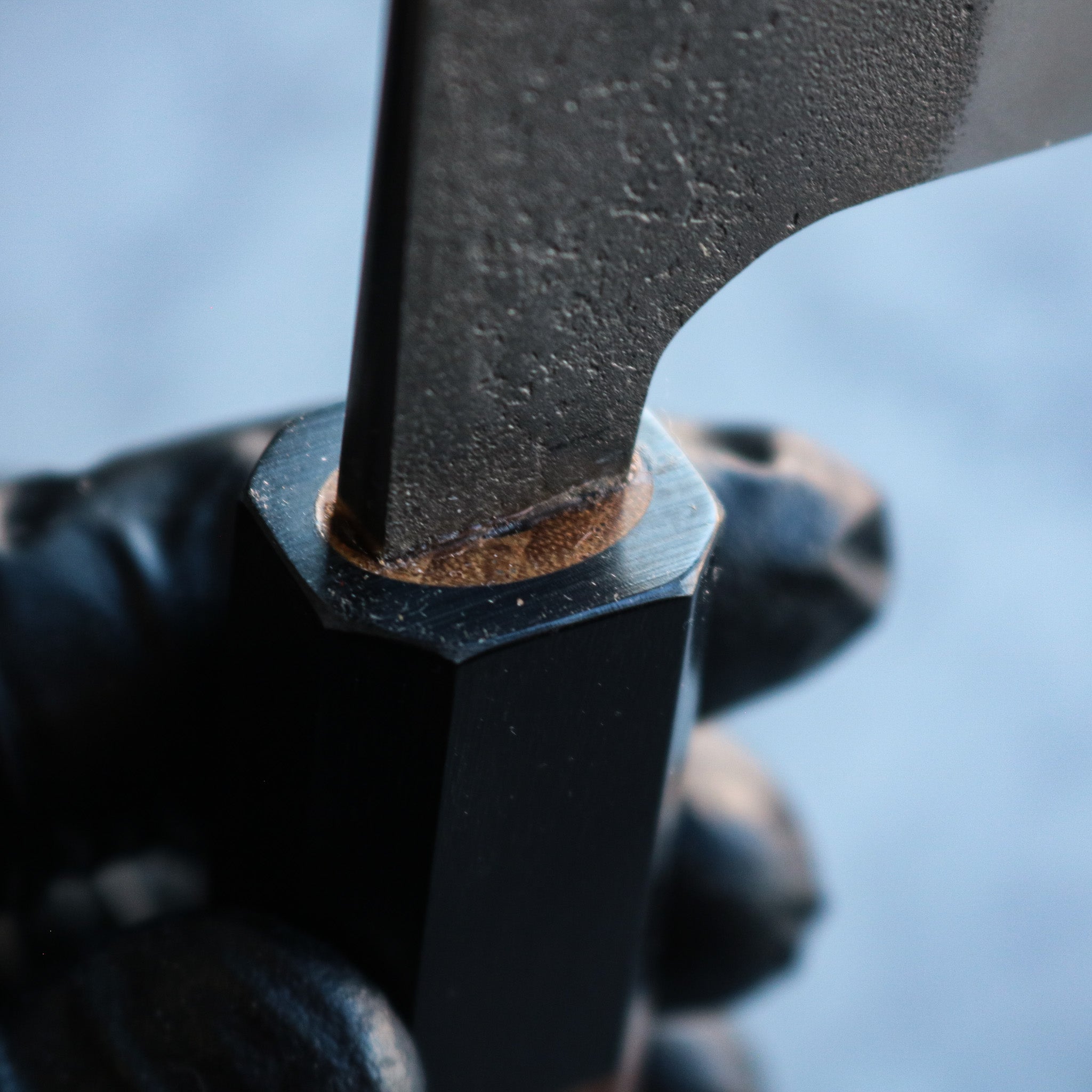 Hatsukokoro Yoshikane Nashiji SKD Kiritsuke Gyuto 210 mm