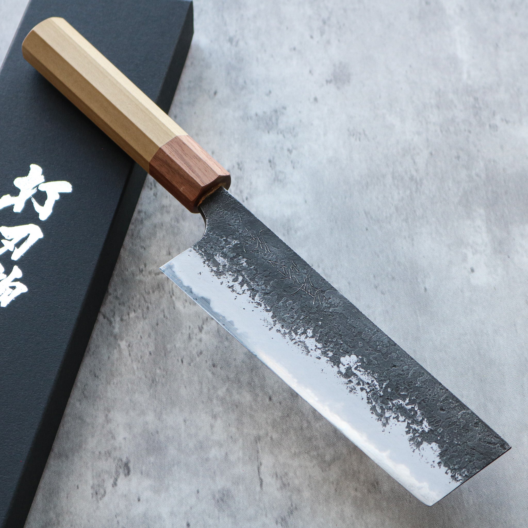 Naoki Mazaki Kurouchi Nakiri 175 mm