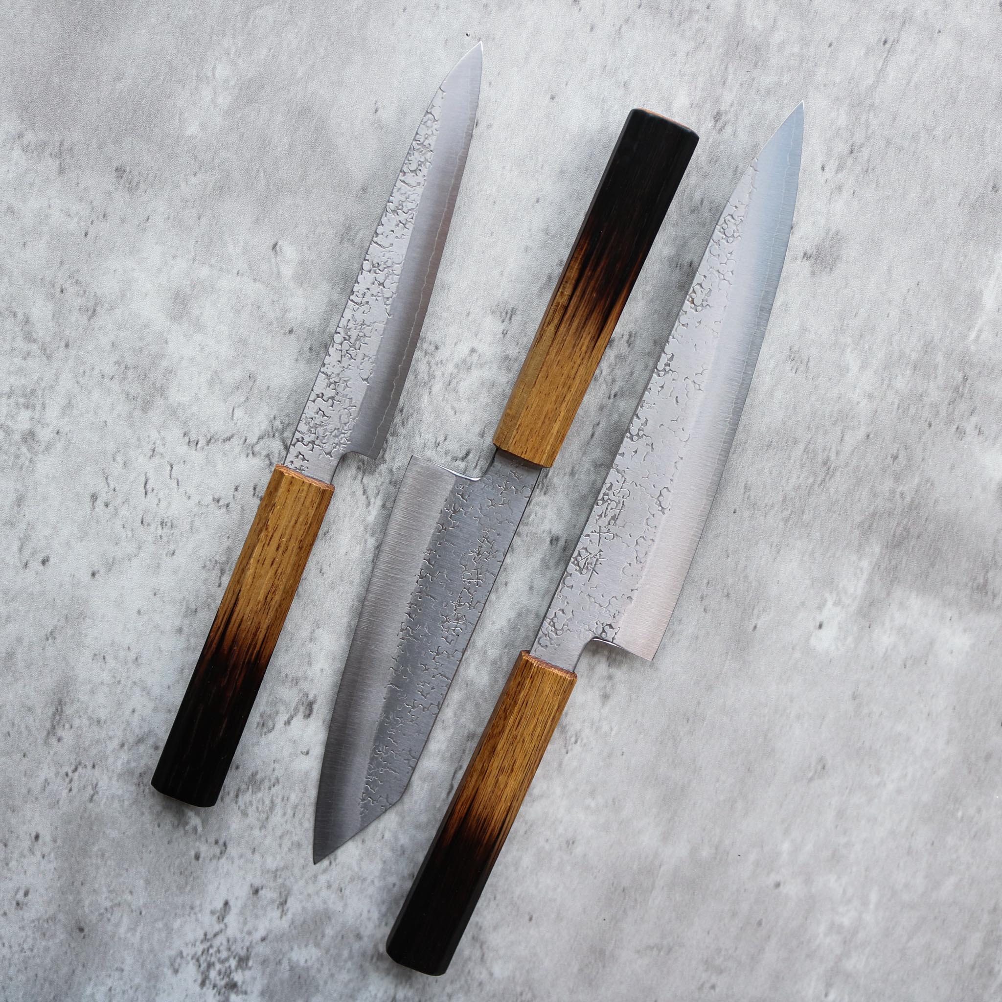 Okeya Ginsan Three Piece Burnt Chestnut
