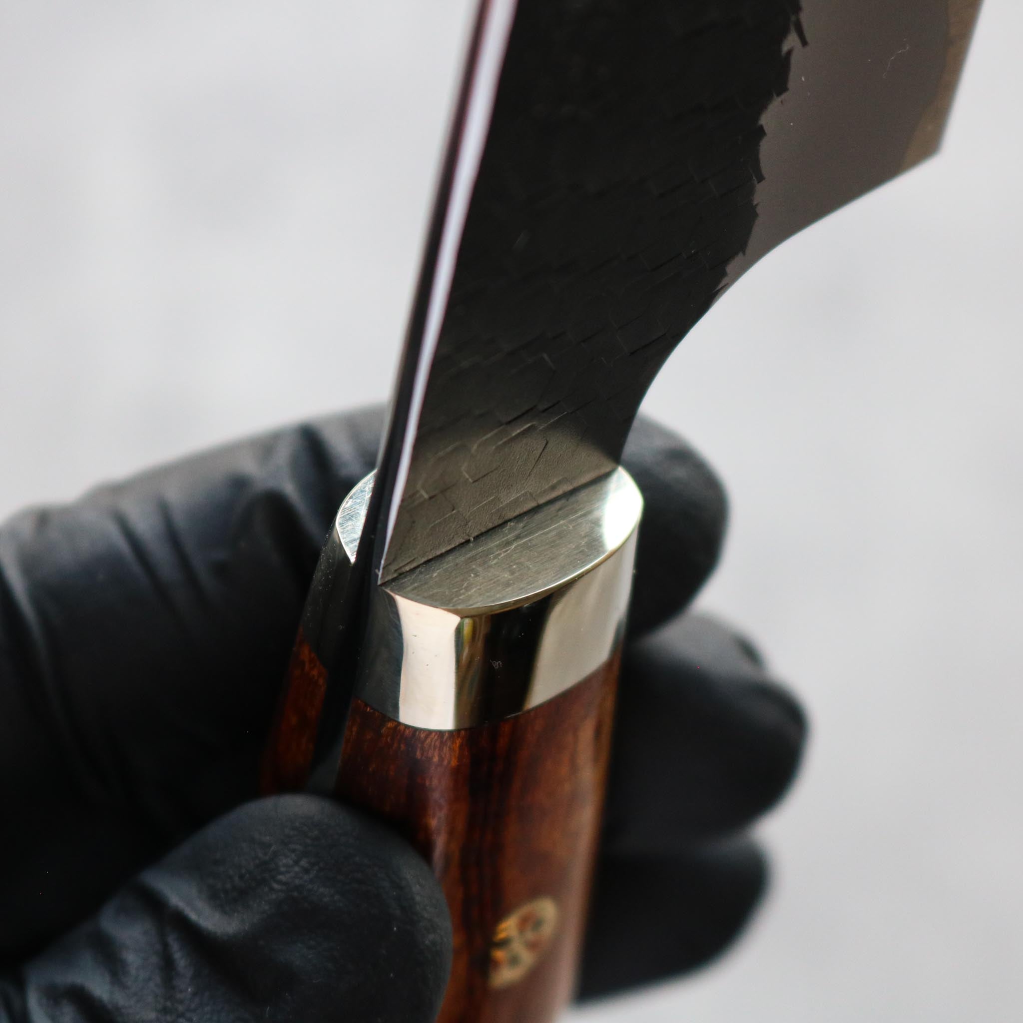 Nigara Hamono SG2 Kurouchi Gyuto 210 mm Ironwood