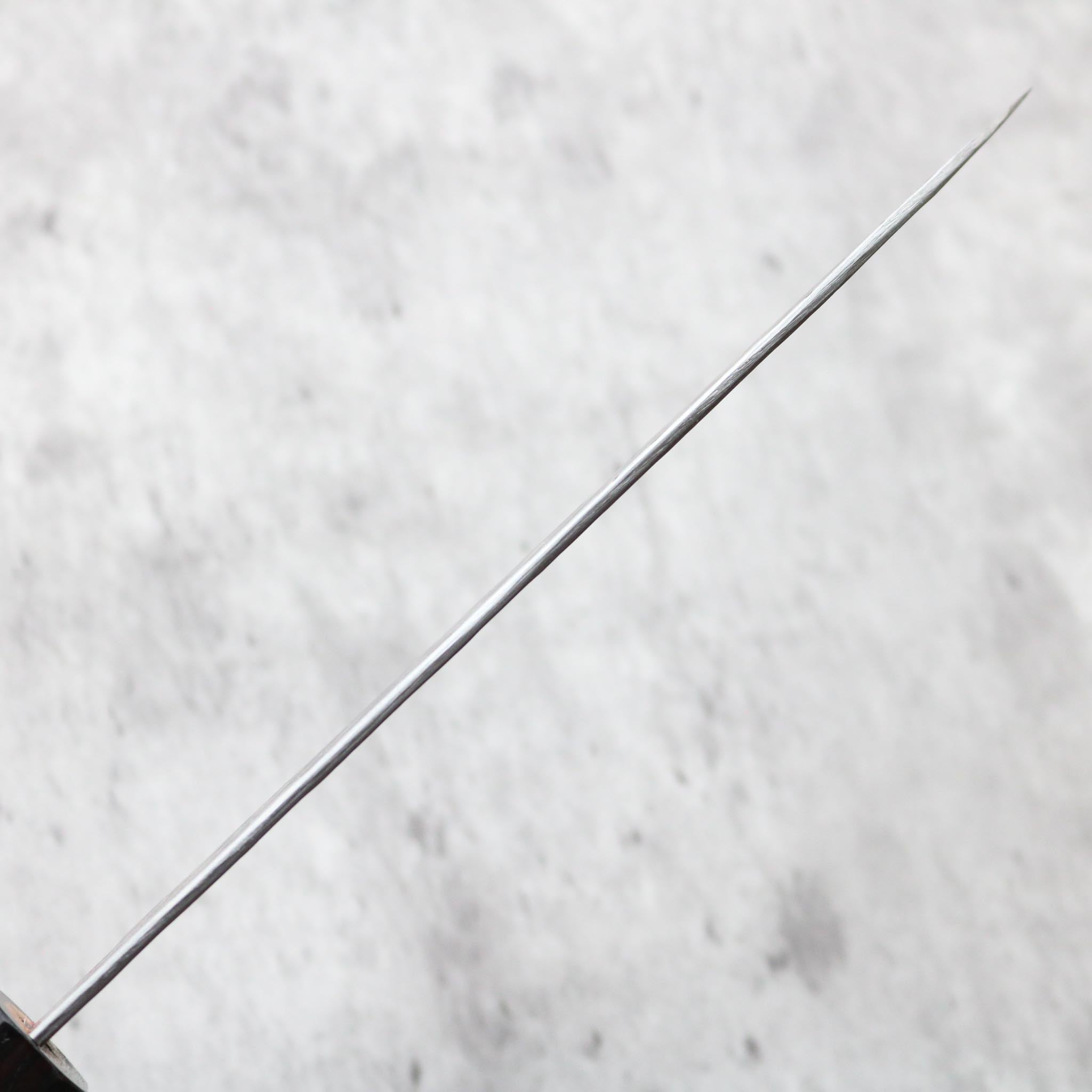 Nigara Hamono Tsuchime Damascus Santoku 170 mm