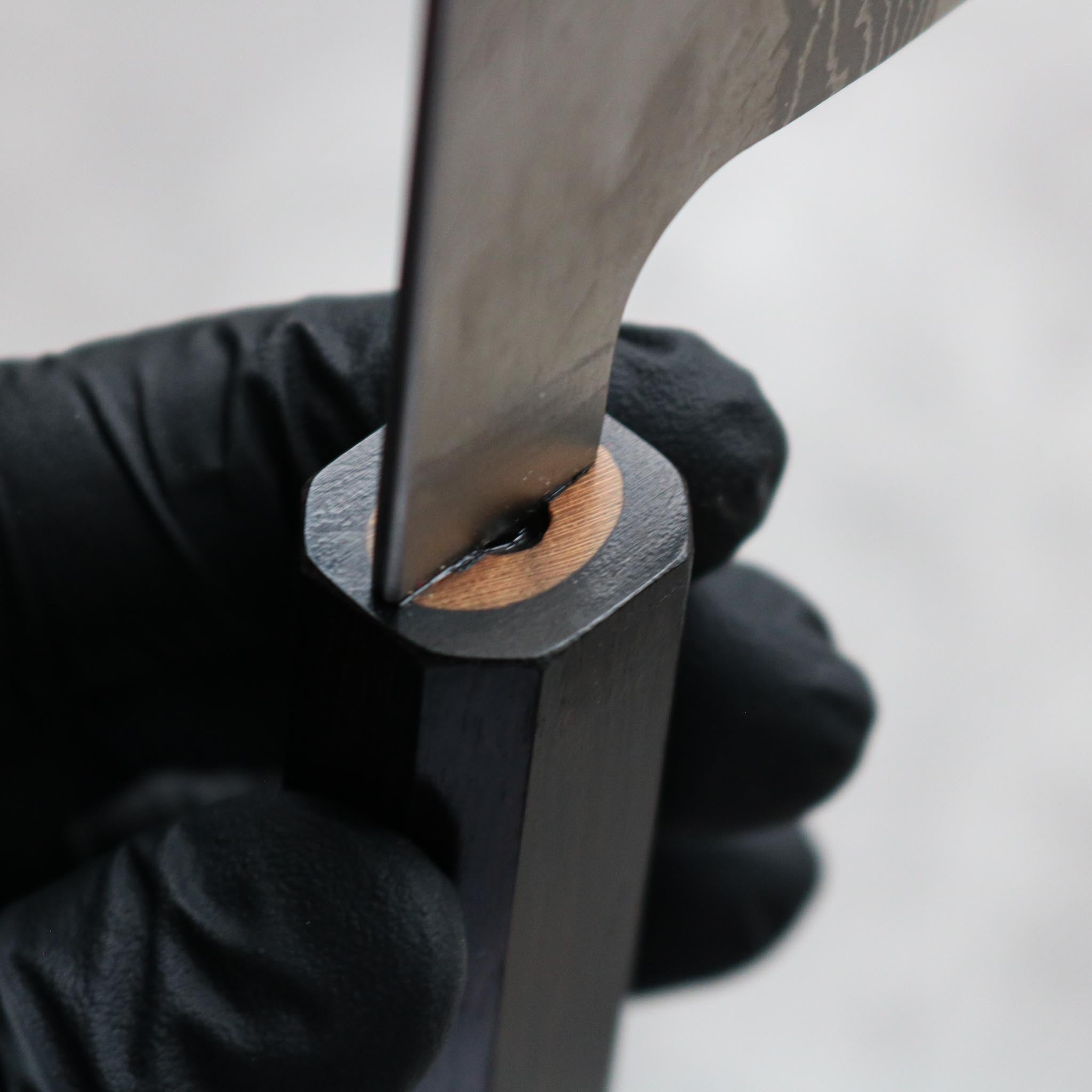 Nigara Hamono Tsuchime Damascus Gyuto 205 mm
