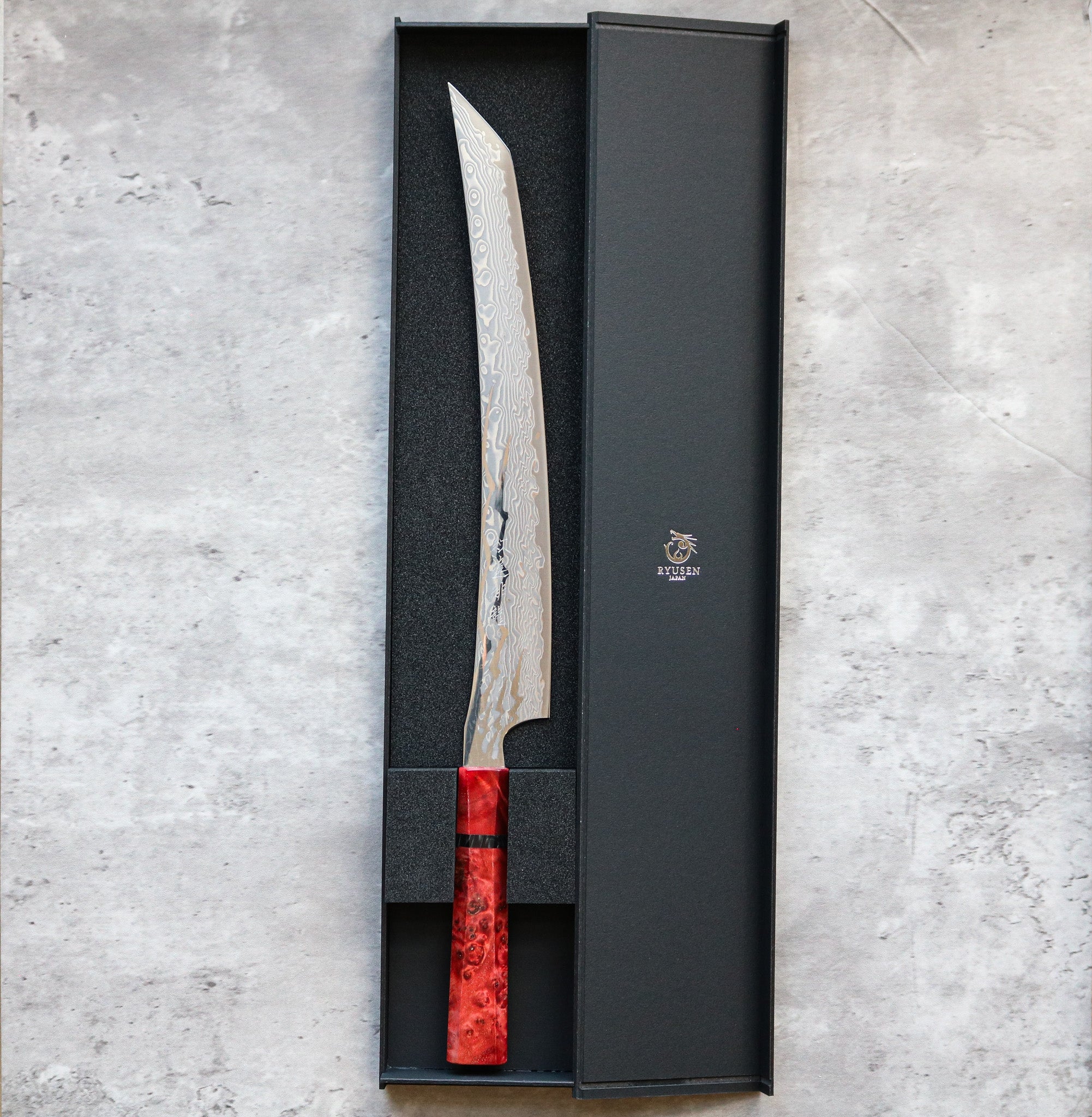 Ryusen Hamono Gurenhiryu Sujihiki 300 mm