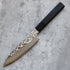 Kenshiro Hatono STRIX Damascus Kiritsuke Petty 135 mm Ebony No Spacer