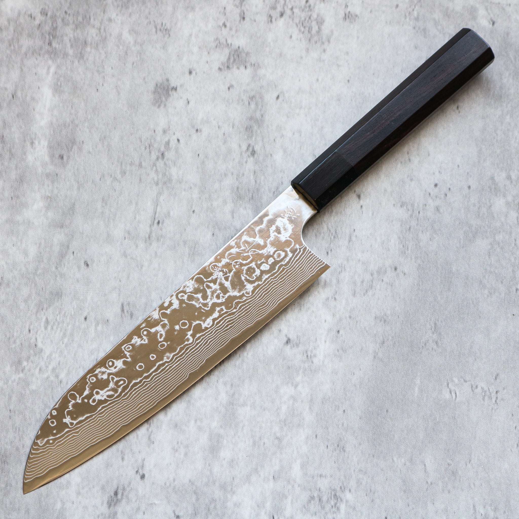 Kenshiro Hatono STRIX Damascus Gyuto 215 mm
