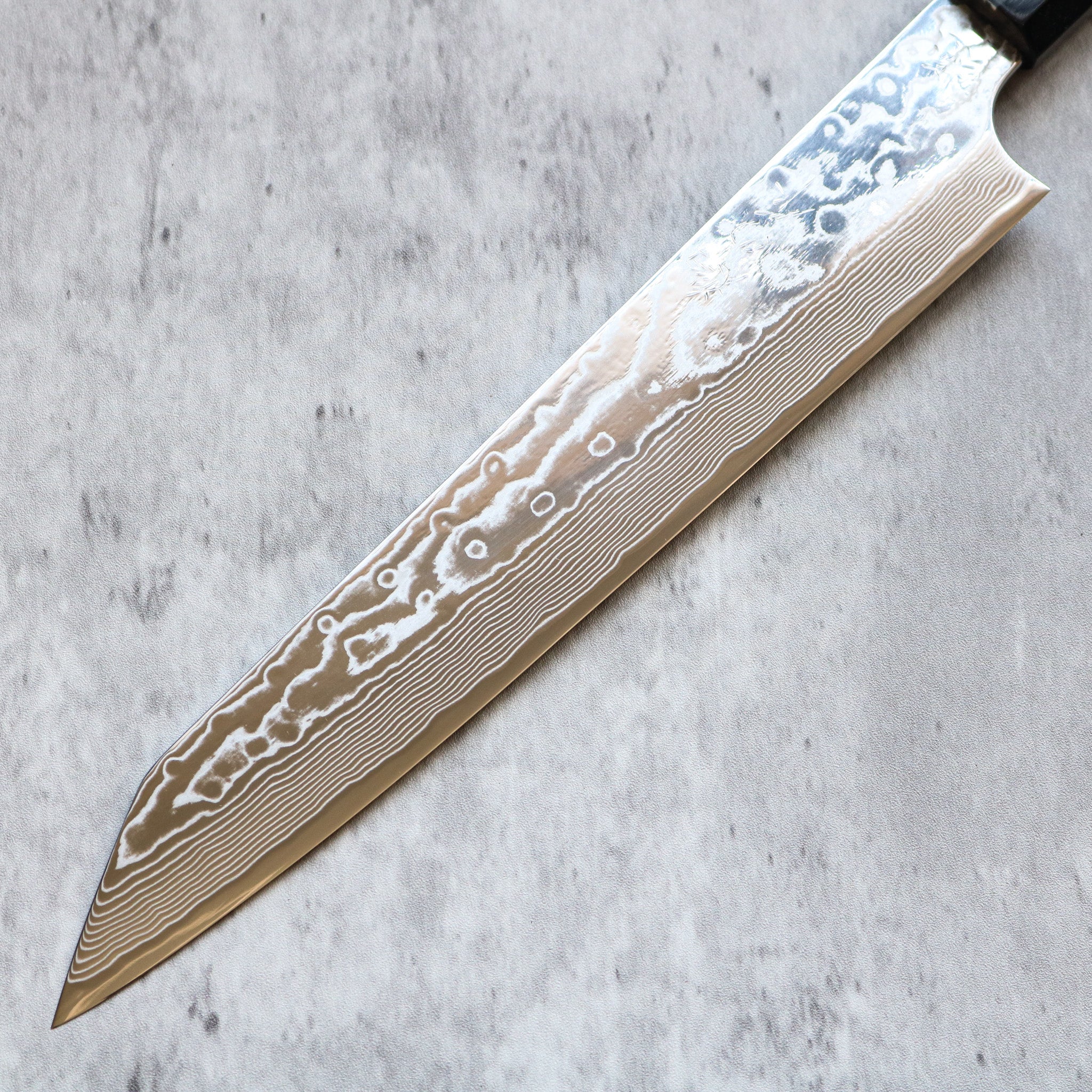Kenshiro Hatono STRIX Damascus Kiritsuke Sujihiki 240 mm