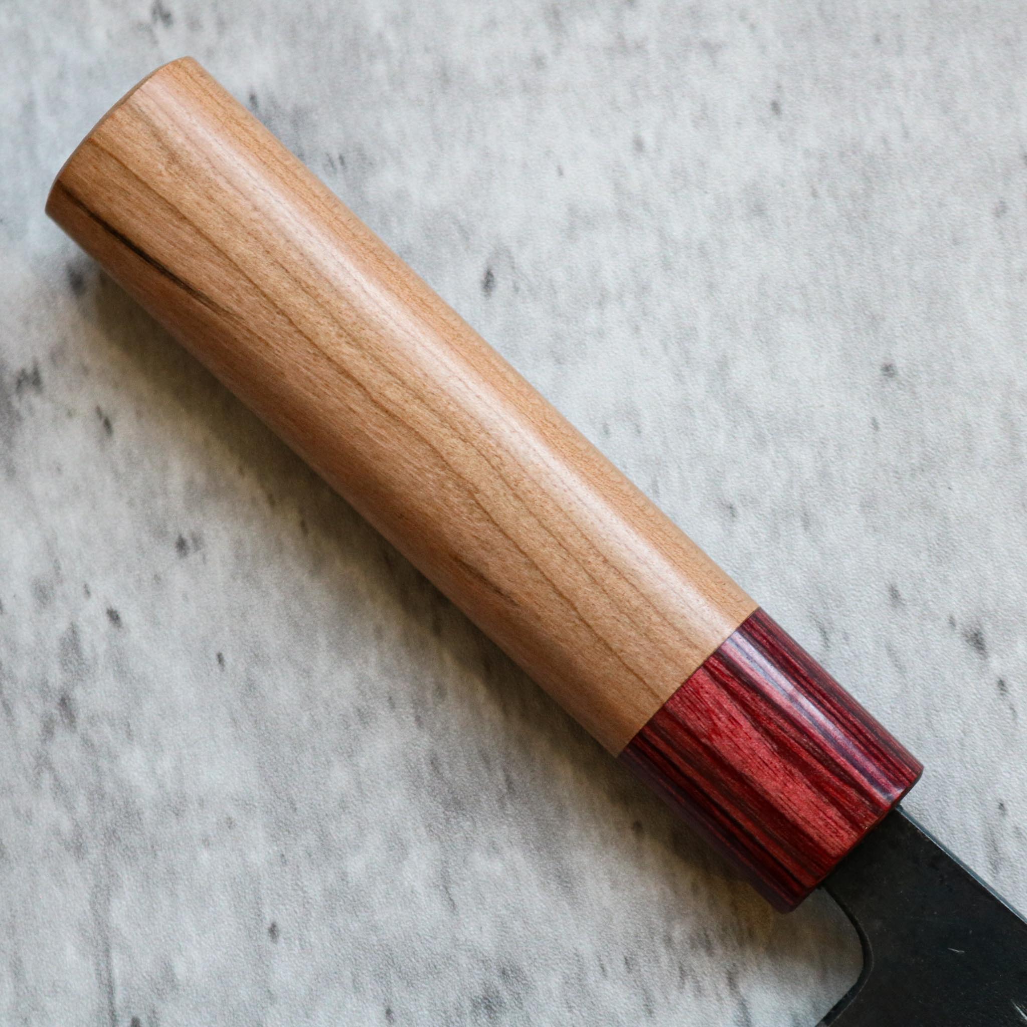 Muneishi Kurouchi Damascus Santoku 165 mm