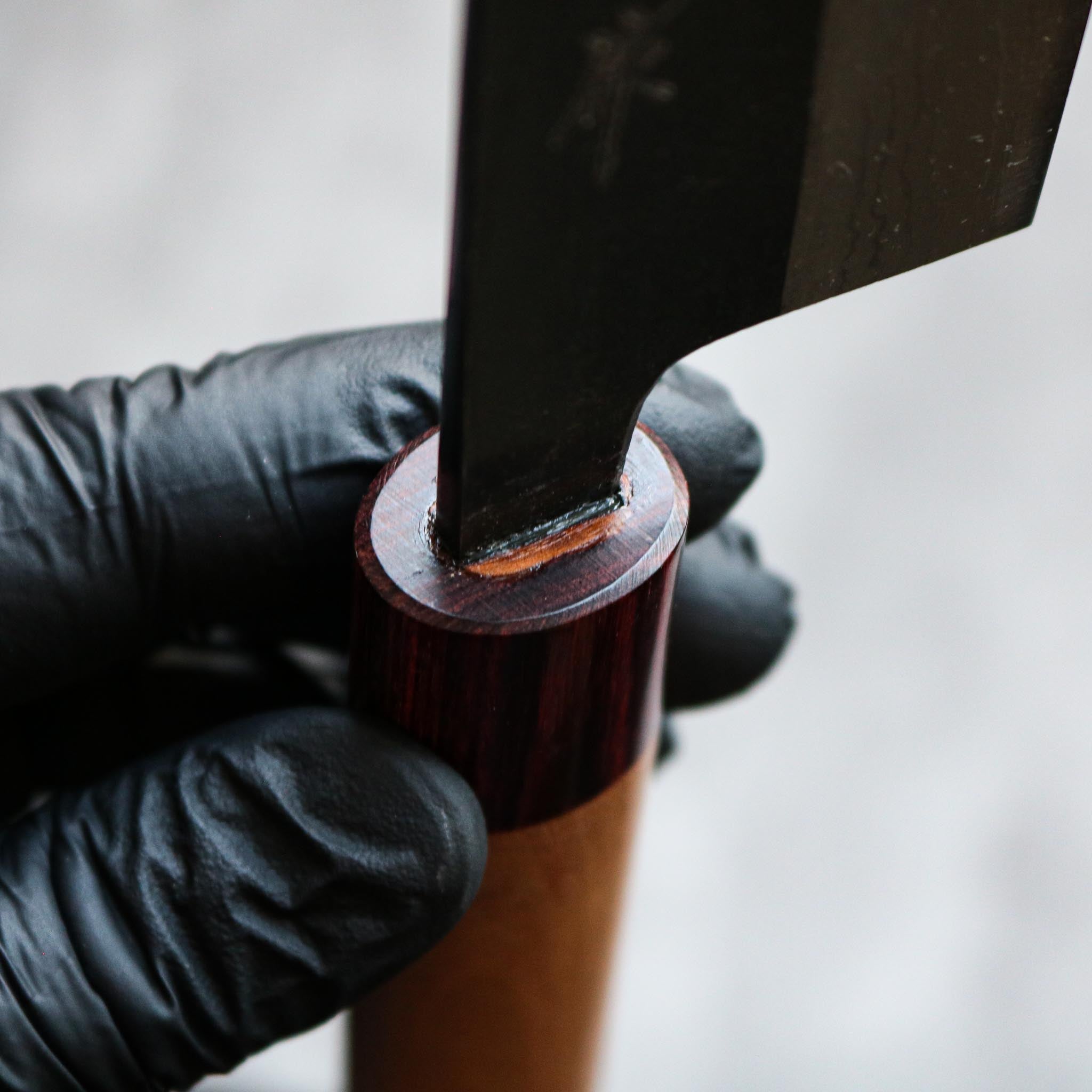 Muneishi Kurouchi Damascus Gyuto 210 mm