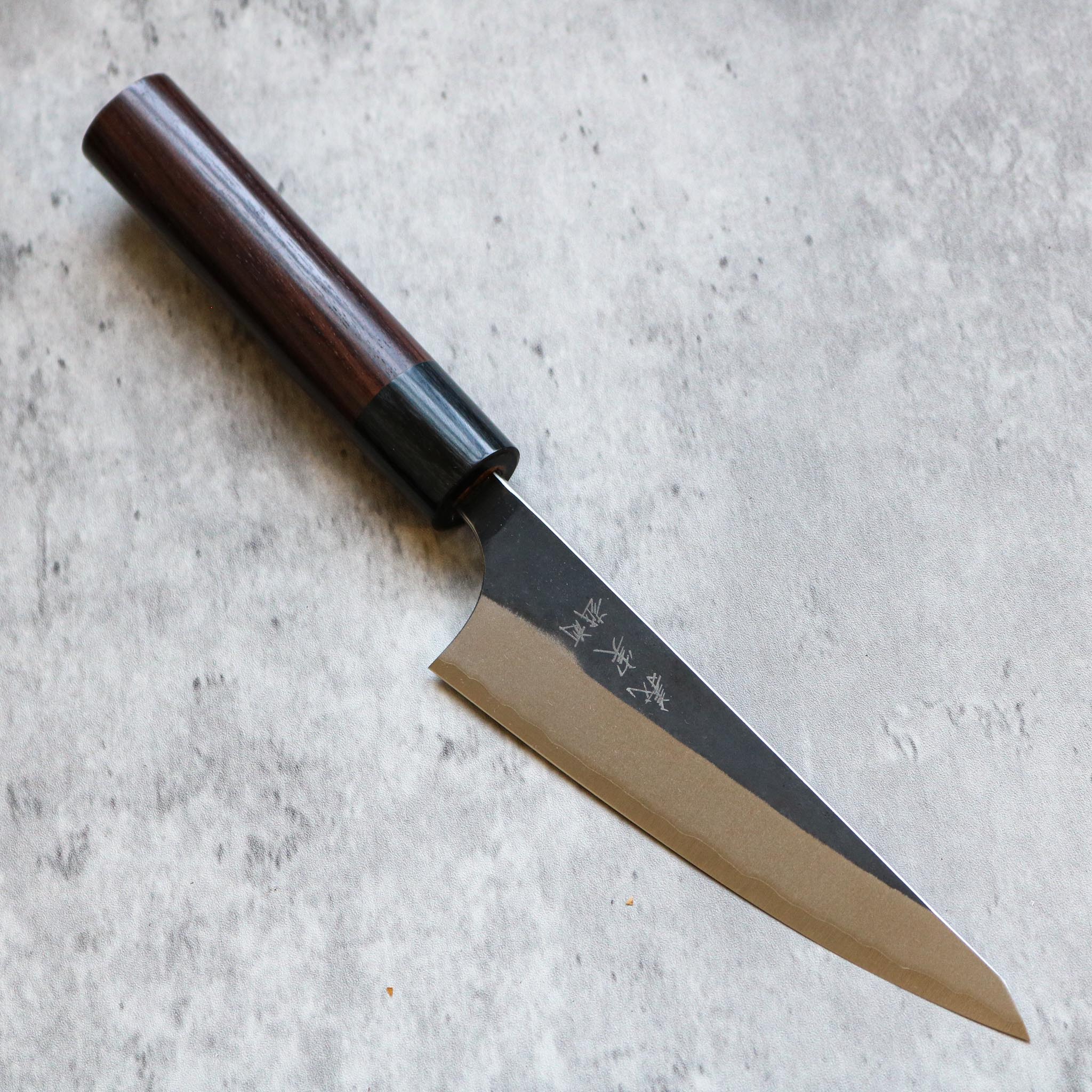 Yoshimi Kato AS Kurouchi Honesuki 150 mm Rosewood
