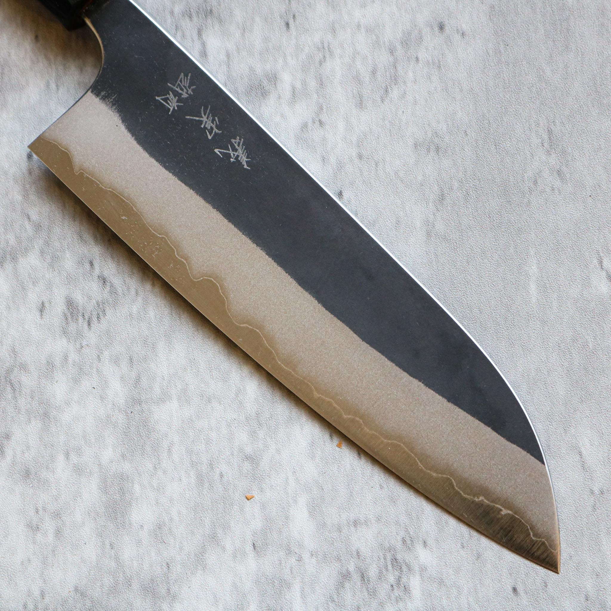 Yoshimi Kato AS Kurochi Santoku 170 mm Oak