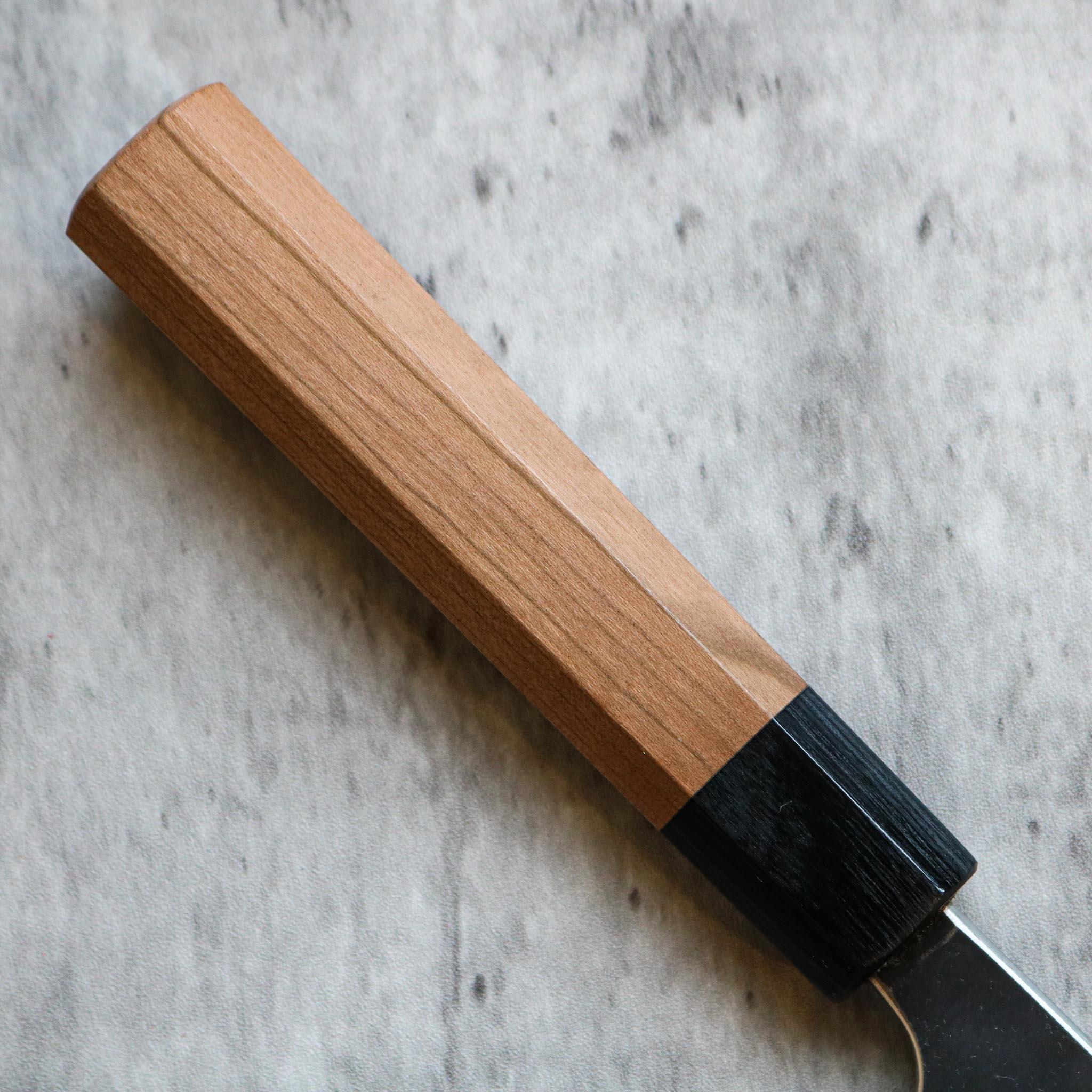 Yoshimi Kato AS Kurochi Santoku 170 mm Oak