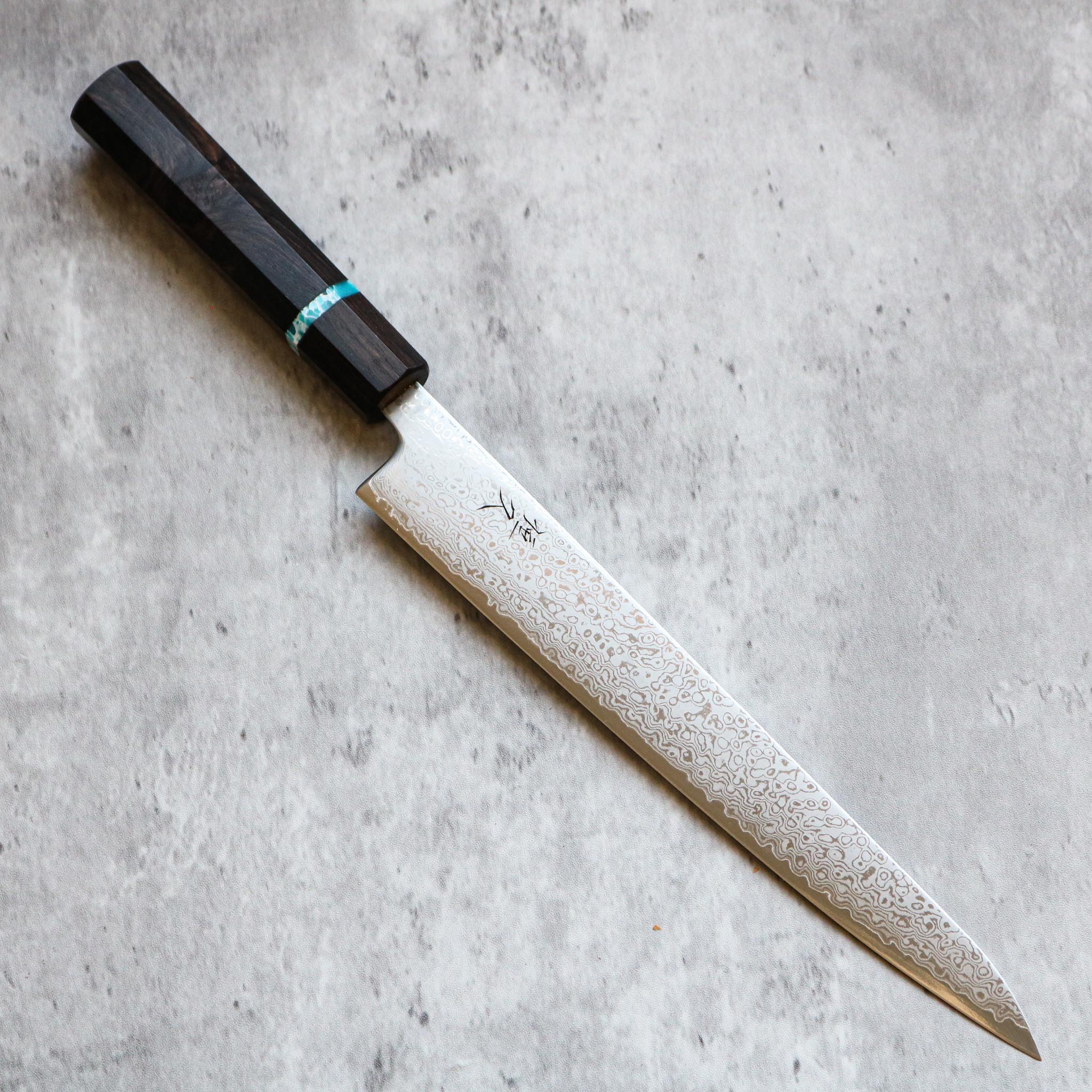 Tsunehisa VG-10 Damascus Sujihiki 240 mm