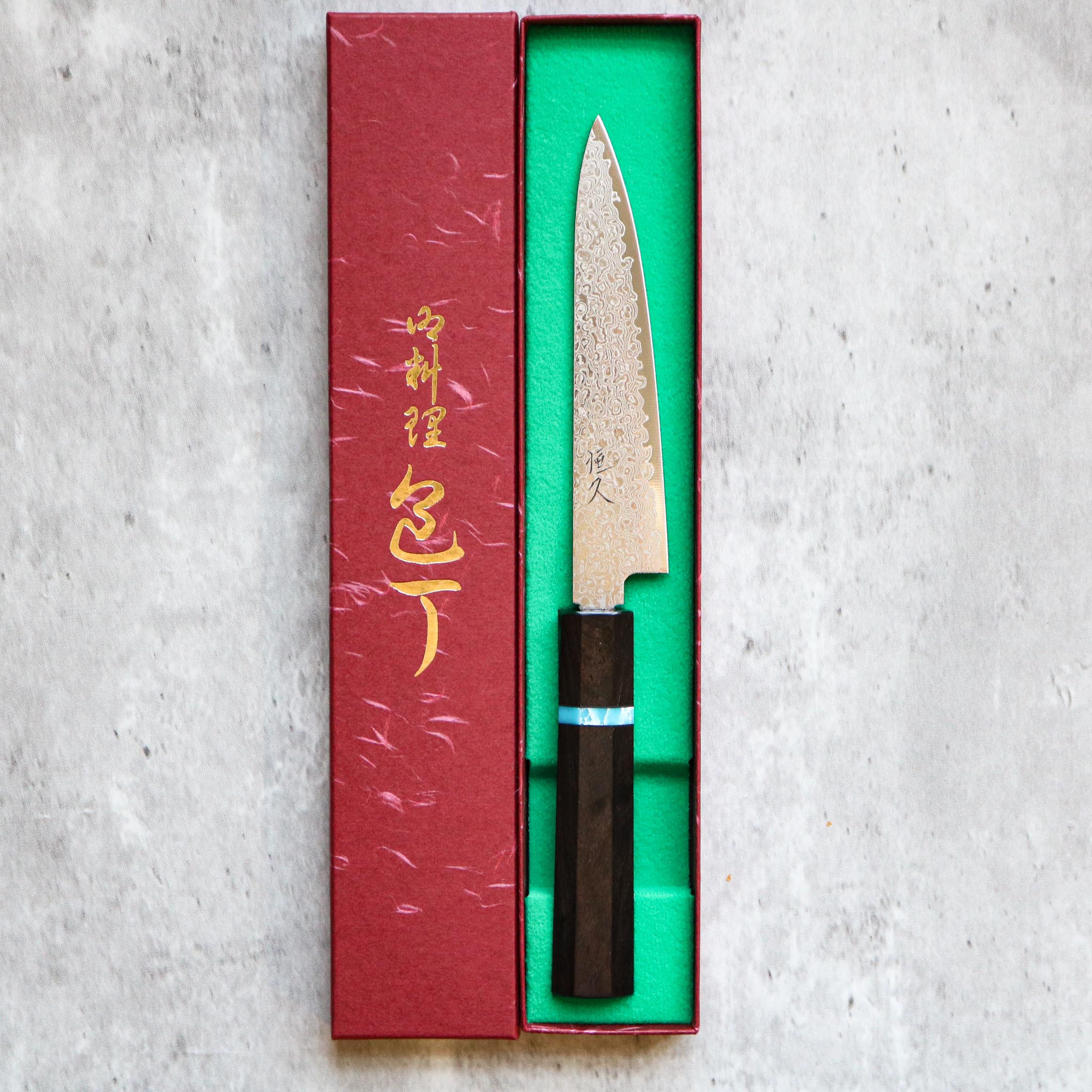 Tsunehisa ZA-18 Damascus Petty 135 mm
