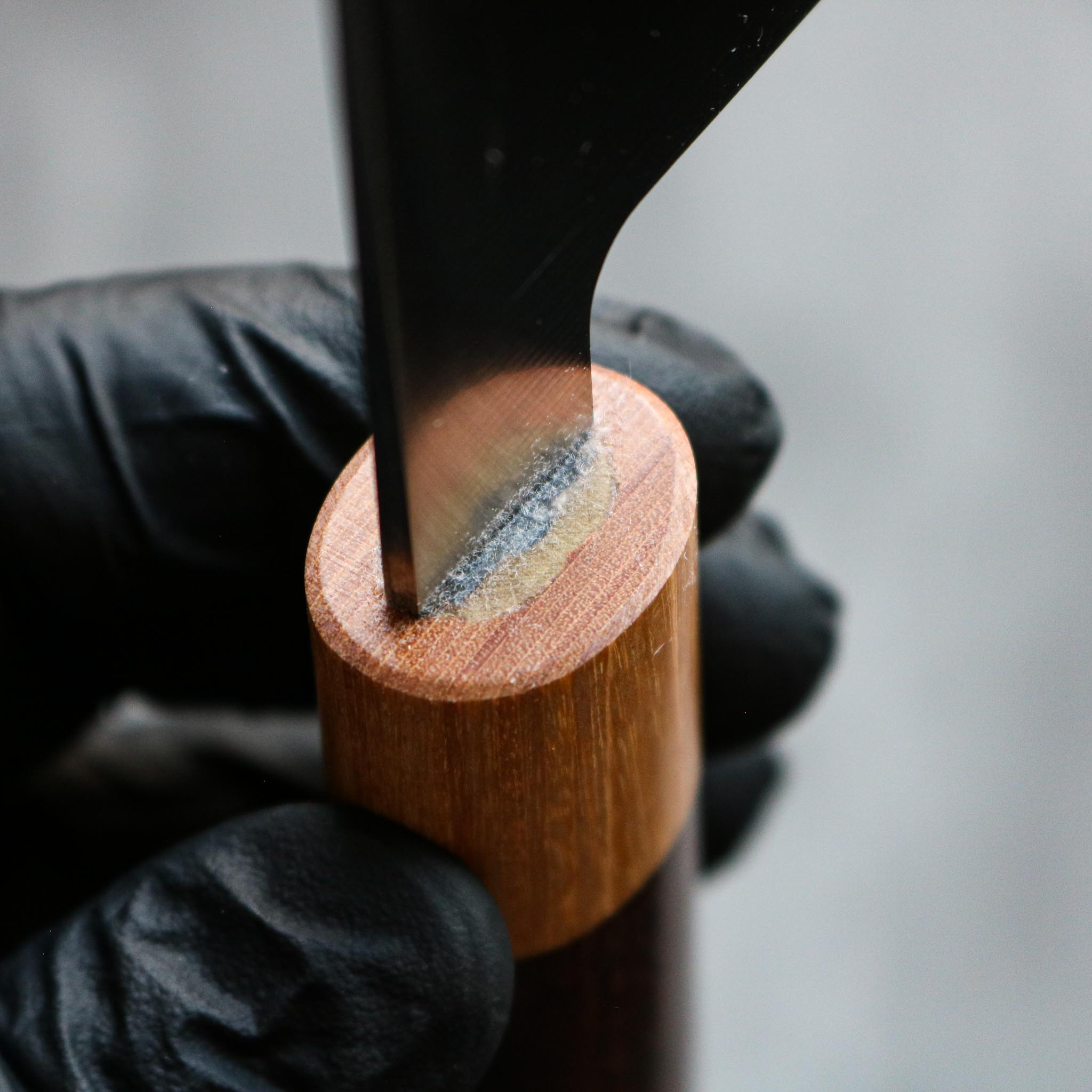 Tsunehisa VG-1 Migaki Santoku 180 mm